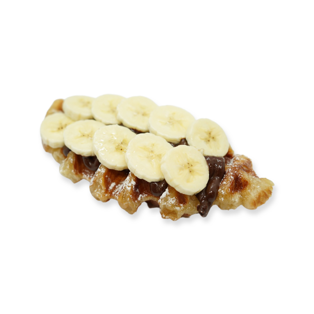 Nutella Banana Croffle