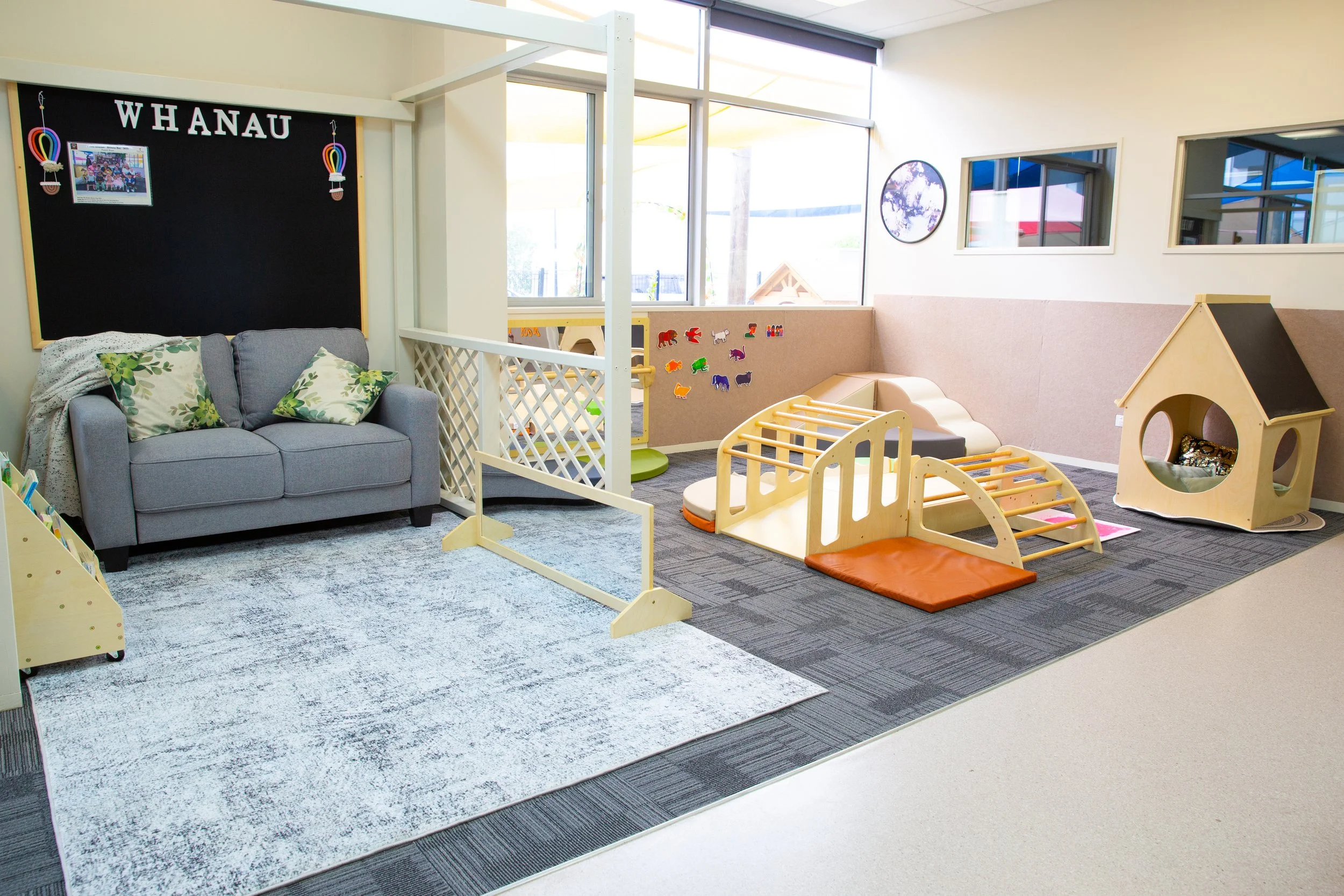 infant room at Palms Educare childcare centre in Browns Bay Auckland