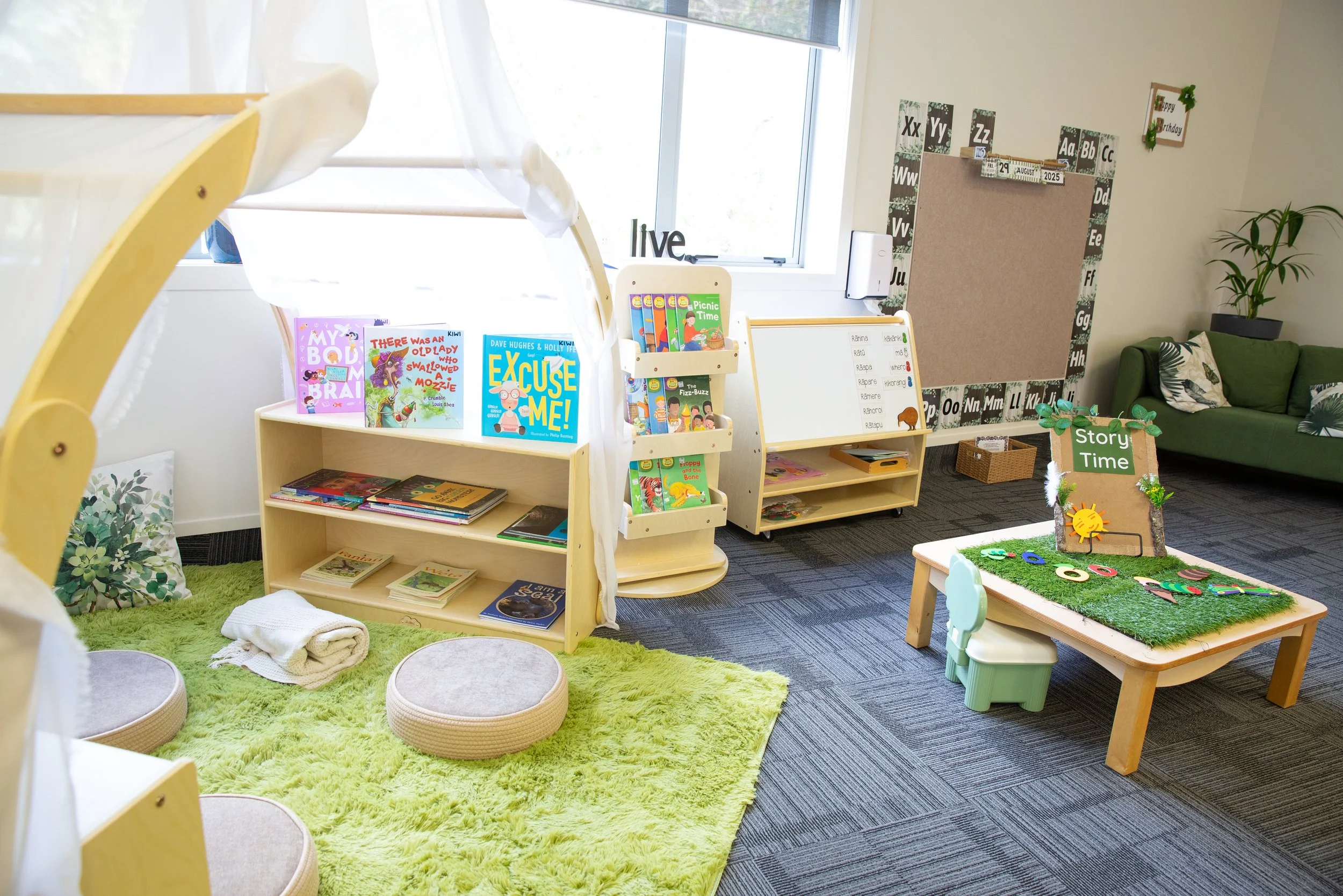 preschool classroom environment at Palms Educare early childhood centre