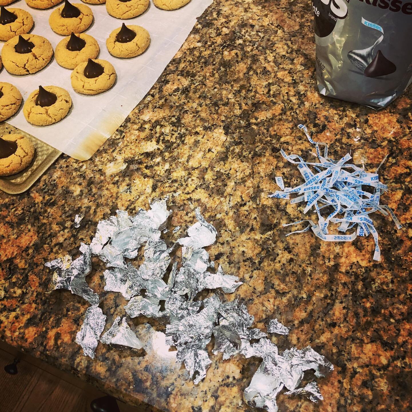 Remember, recycle your aluminum wrappers from your Hersey Kisses.

Happy Holidays!

#recycle #aluminum #peanutbutterblossoms #herseykisses