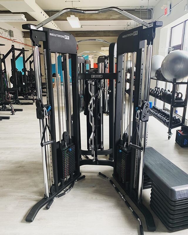 Once this wait is over, never wait again. 
Training Lane gives you full access to all equipment you need and it&rsquo;s yours for the hour! 
#FunctionalTrainer #alltheattachments #elementfitness #neutronFT #yoursforthehour
