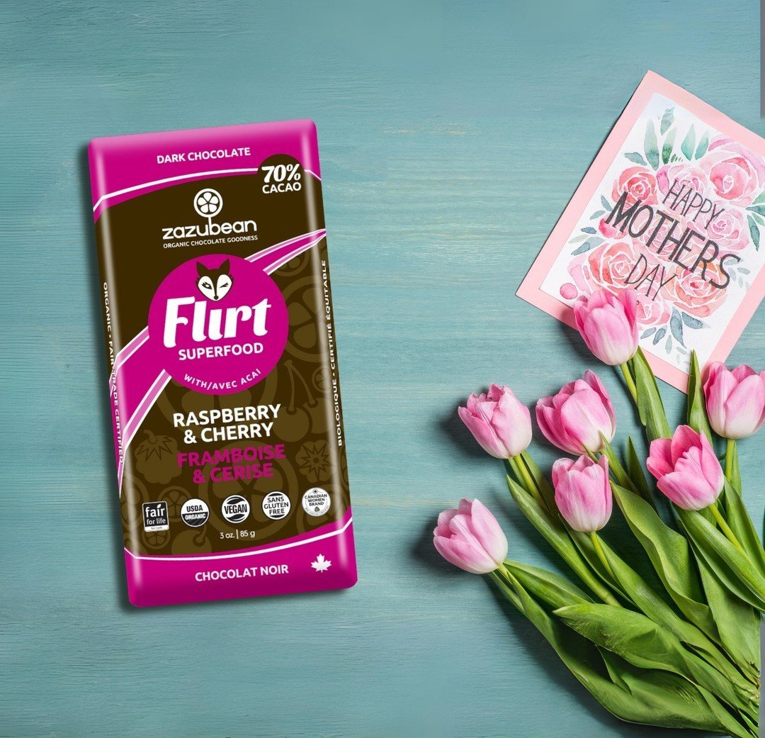 Treat Mom to the best this Mother's Day with Zazubean! 🌸💖 ⁠
⁠
Our chocolates are not only vegan, organic, and fair trade, but also DELICIOUS!⁠
⁠
Make her day extra sweet with guilt-free indulgence 💕🍫⁠
⁠
Use the code MOMISMYBESTIE &amp; get 25% OF