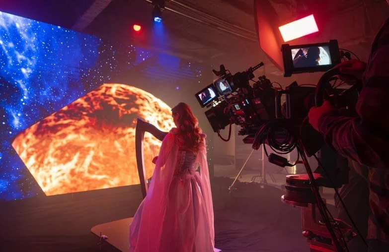 setting a release date for &ldquo;The Cosmic Fugue&rdquo; soon

love,
Kathleen Theresa Ramsey 

images by @claykessler @claykesslerfilms 

#cosmos #harp #experimental