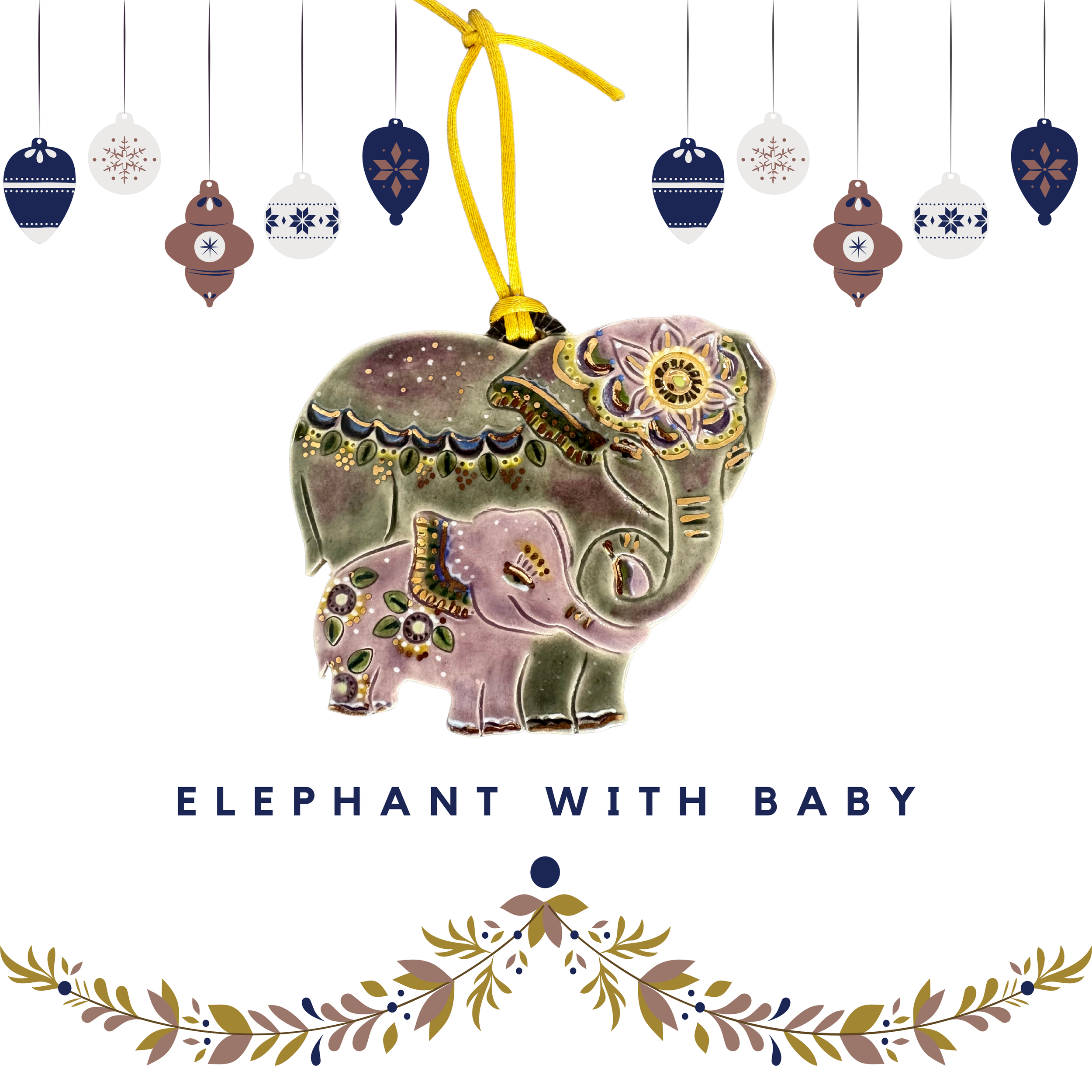 Elephant Ornament
