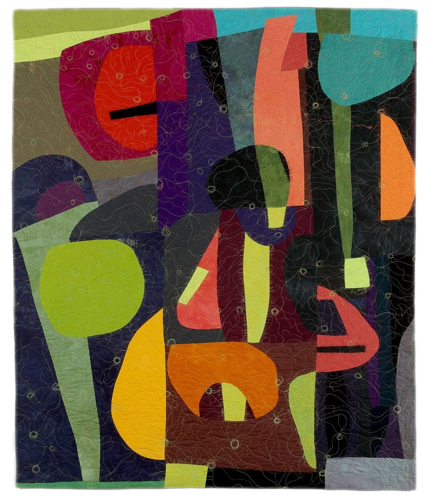 Covid 19: Viral Load
Hand-Dyed Cottons
50.5" x 60", 2020