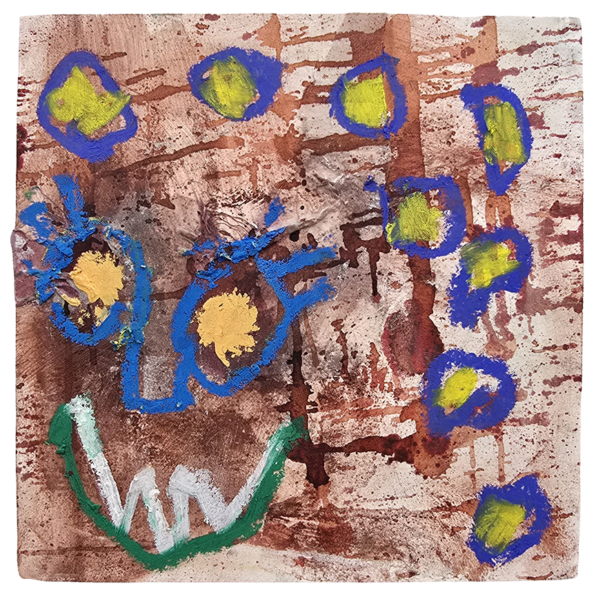 Human Condition
Mixed media on watercolor paper
8" x 8"