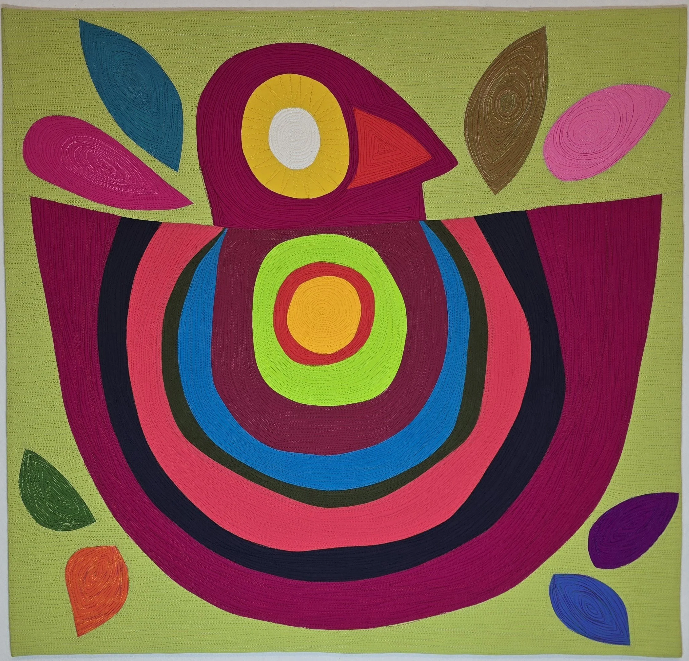 Pretty Bird
40" x 40"
2026
Public Collection
