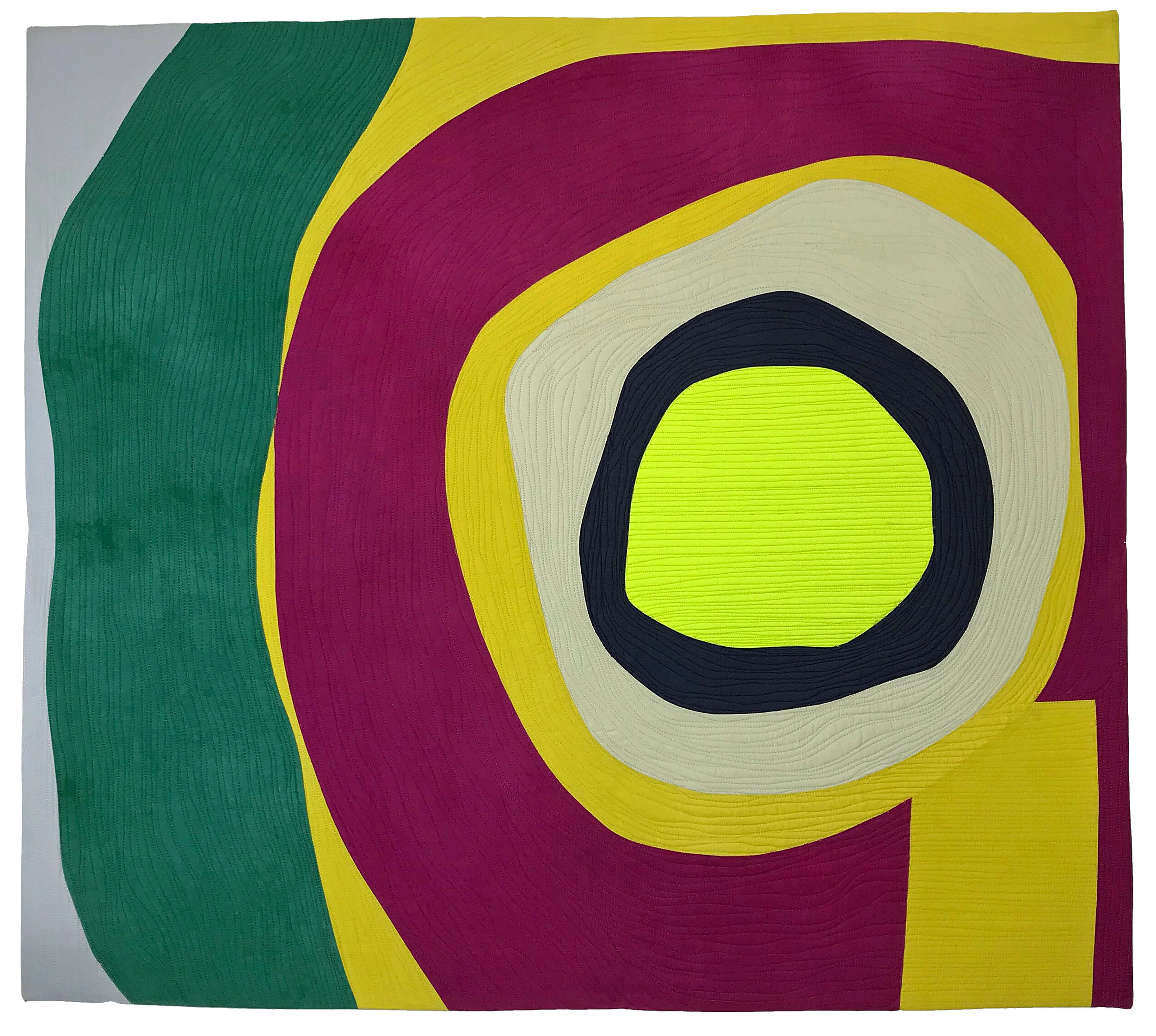 Core: Hot Mess
33.0“  x 36.75”
Hand-dyed Cottons 2018