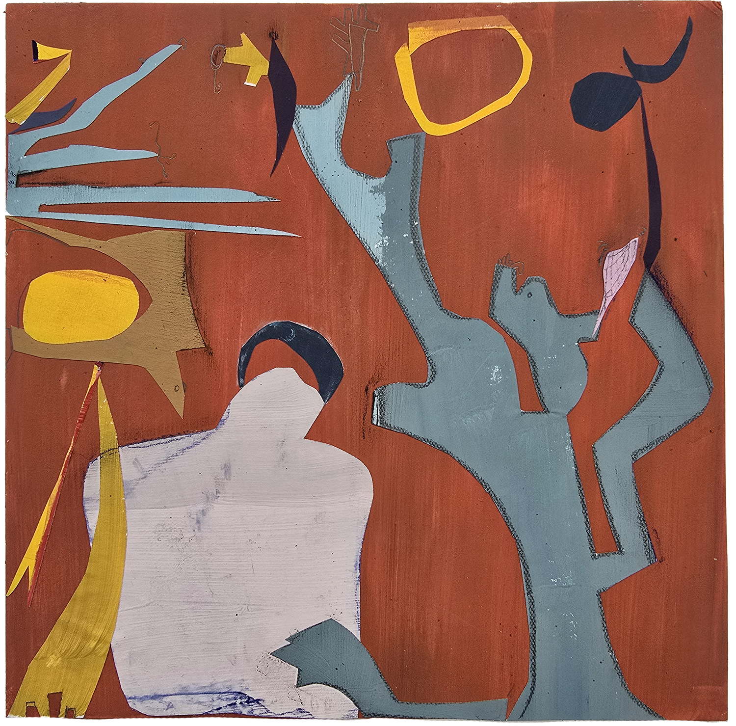 Autumn Dusk
Collage on Board
10" x 10"