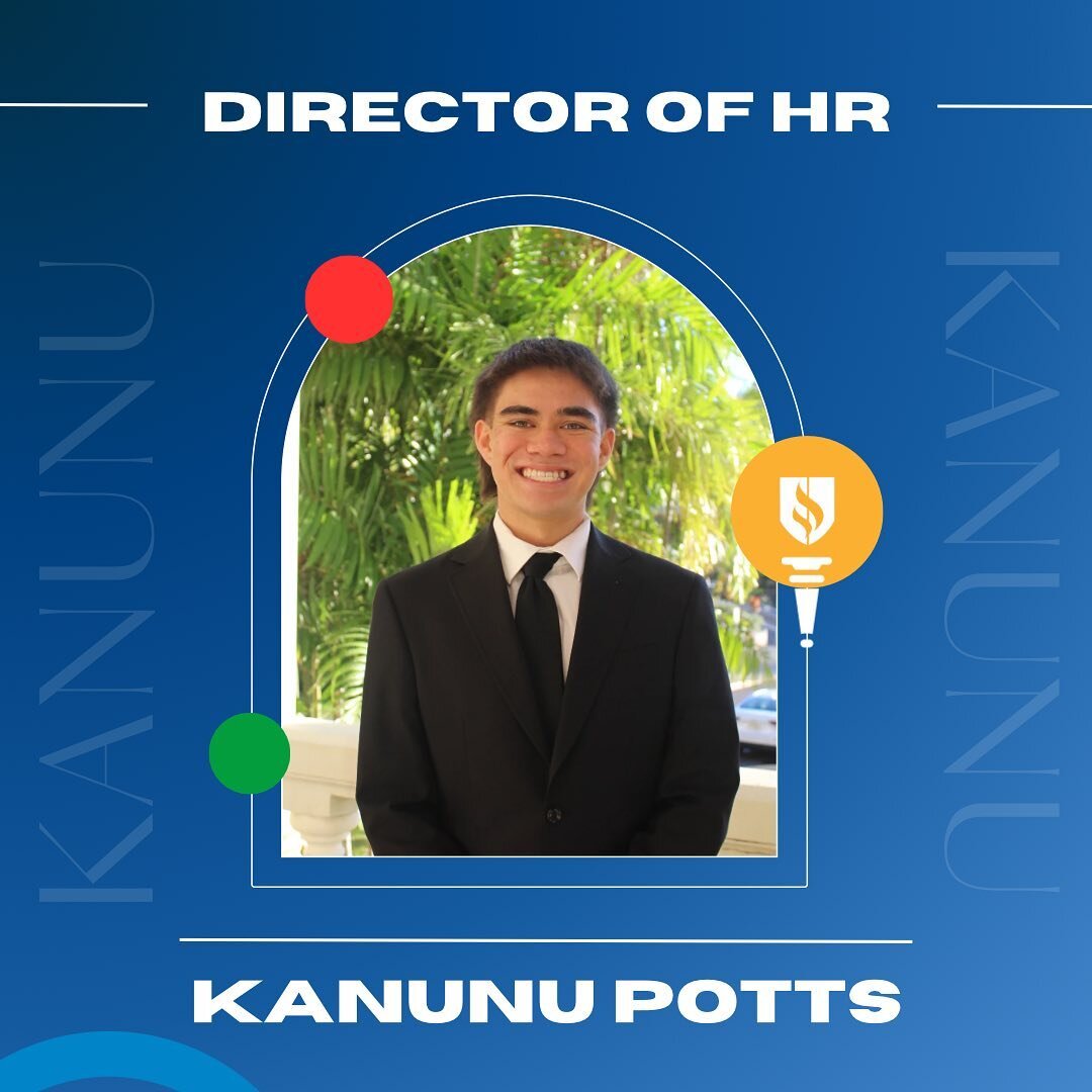 ☀️Introducing Kanunu Potts☀️This semester&rsquo;s Director of Human Resources! 

Swipe &gt;&gt; to learn more about Kanunu! Stay tune for his EB Takeover 🤩