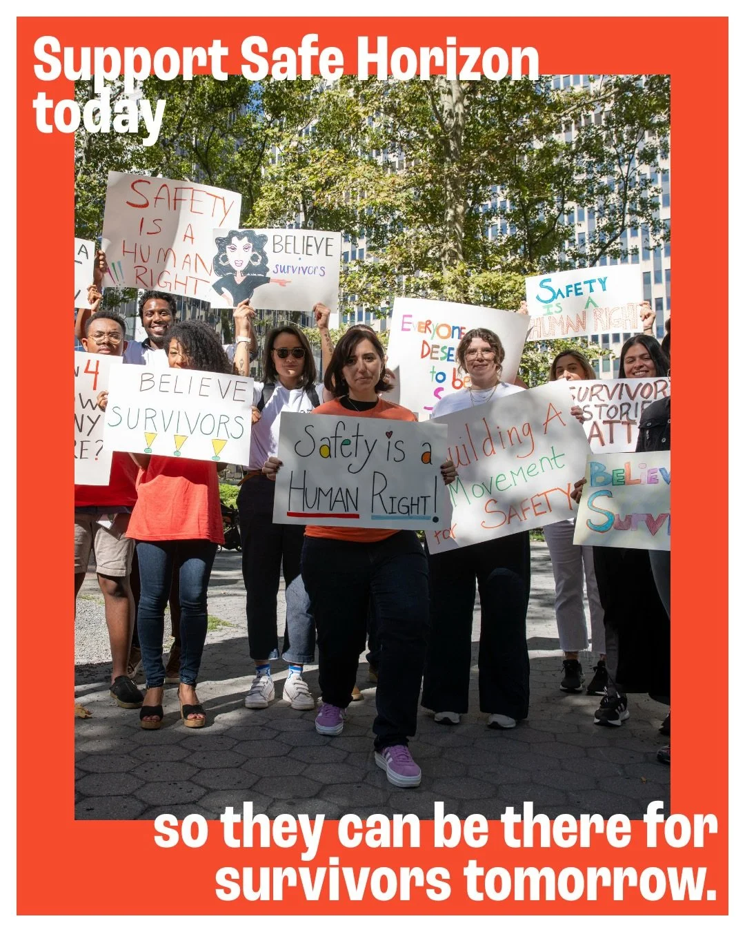 I&rsquo;m using my platform today to talk about something crucial: the critical need for reliable support for survivors.

@safehorizon is an organization dedicated to ensuring nobody has to face trauma alone.

This Giving Tuesday, let&rsquo;s help th