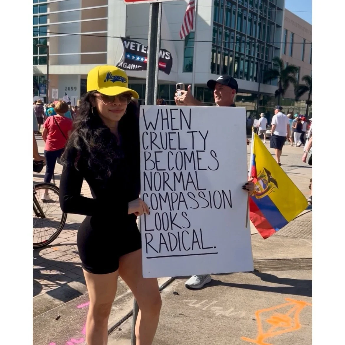 If you&rsquo;re wondering what my political views are: 

&ldquo;I&rsquo;m for truth, no matter who tells it. I&rsquo;m for justice, no matter who it is for or against. I&rsquo;m a human being, first and foremost, and as such I&rsquo;m for whoever and