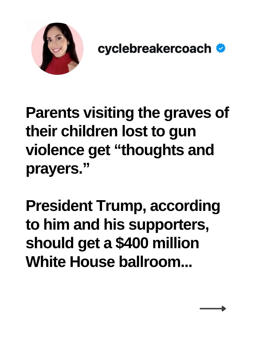 They&rsquo;re playing in our faces and their games are costing us loved ones, safety, resources, and our quality of life. 

Either you are okay with this or actively against this. Neutrality isn&rsquo;t an option. 

Follow @cyclebreakercoach to stay 