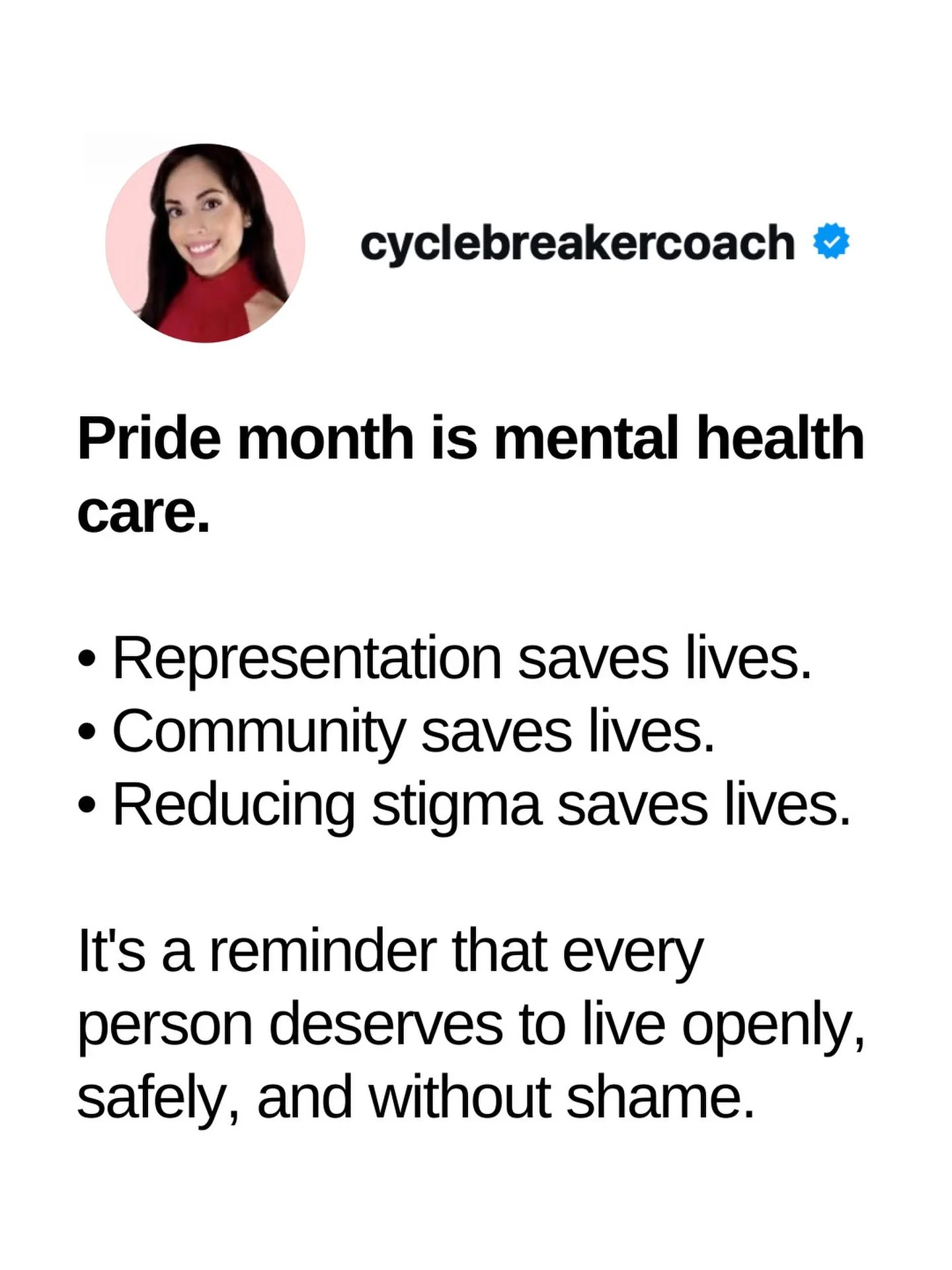 Happy Pride Month!!🏳️&zwj;🌈 

As a queer Latina, I know firsthand how powerful it is to see someone who looks like you, shares your experiences + is living authentically. We exist. We have always existed&hellip;and there is absolutely nothing wrong