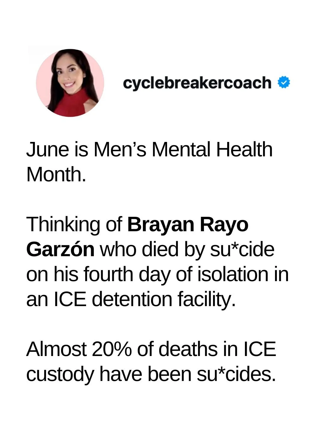 June is a month of celebration for many communities. As we celebrate, let&rsquo;s hold space for the countless people whose mental health, safety + sense of belonging are being impacted. Community care means refusing to look away from each other&rsqu
