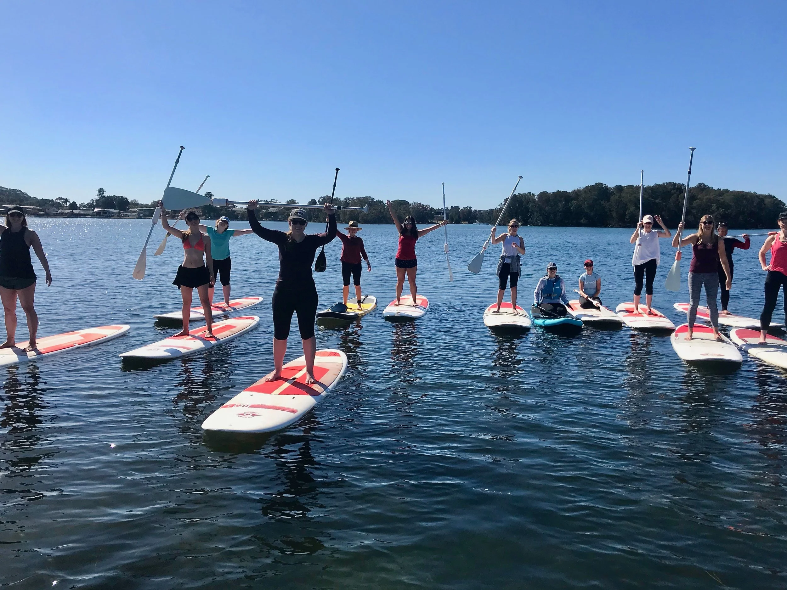 She SUPs Social @ Narrabeen Lakes
