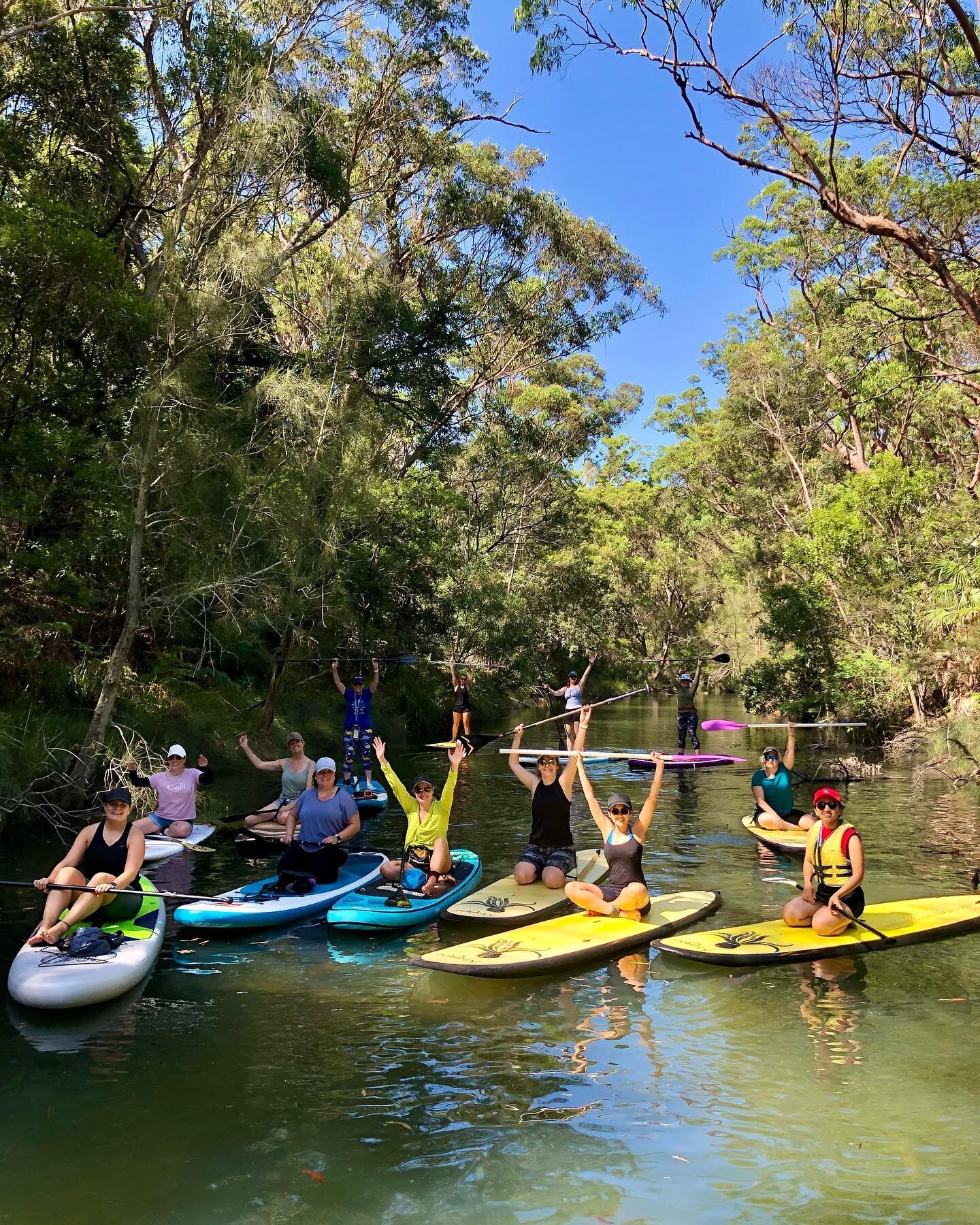 We need to talk about yesterday&rsquo;s paddle... 💬
.
Once again we were treated to another spectacular SUP adventure down at Bundeena in partnership with the fabulous team of @bundeenakayaks 🙌🏼
.
What I loved most about yesterday (and I feel I al