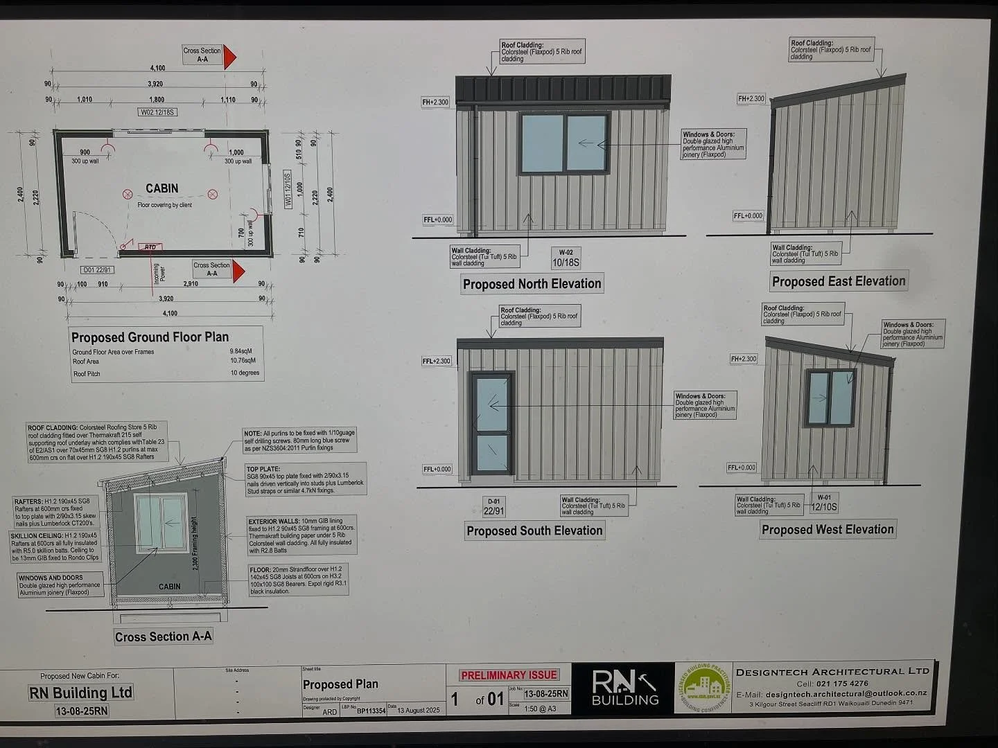 New studio cabin about to be built by our team. 🏠 

Thinking of a new space for an office, art studio, gym, man cave, sleep out get in touch to see our cabin range. 🤝 .

#tinyhome #sleepout #gardenstudio #mancave #artstudio