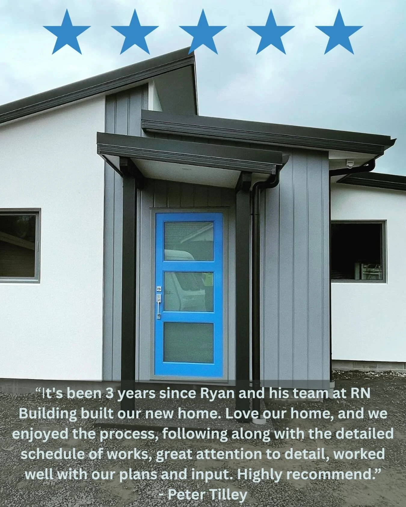 We love hearing from our clients long after the build is finished &mdash; and this one means a lot.

This home was completed three years ago, and to hear they&rsquo;re still loving the workmanship and quality today is exactly why we do what we do. Bu