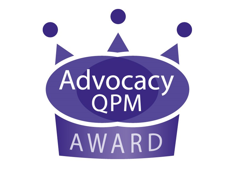 We’re Delighted to have gained the new Advocacy Quality Performance Mark (QPM)