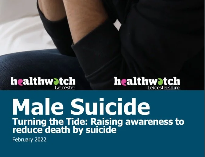 Campaign to tackle high levels of male suicide in Leicester and Leicestershire