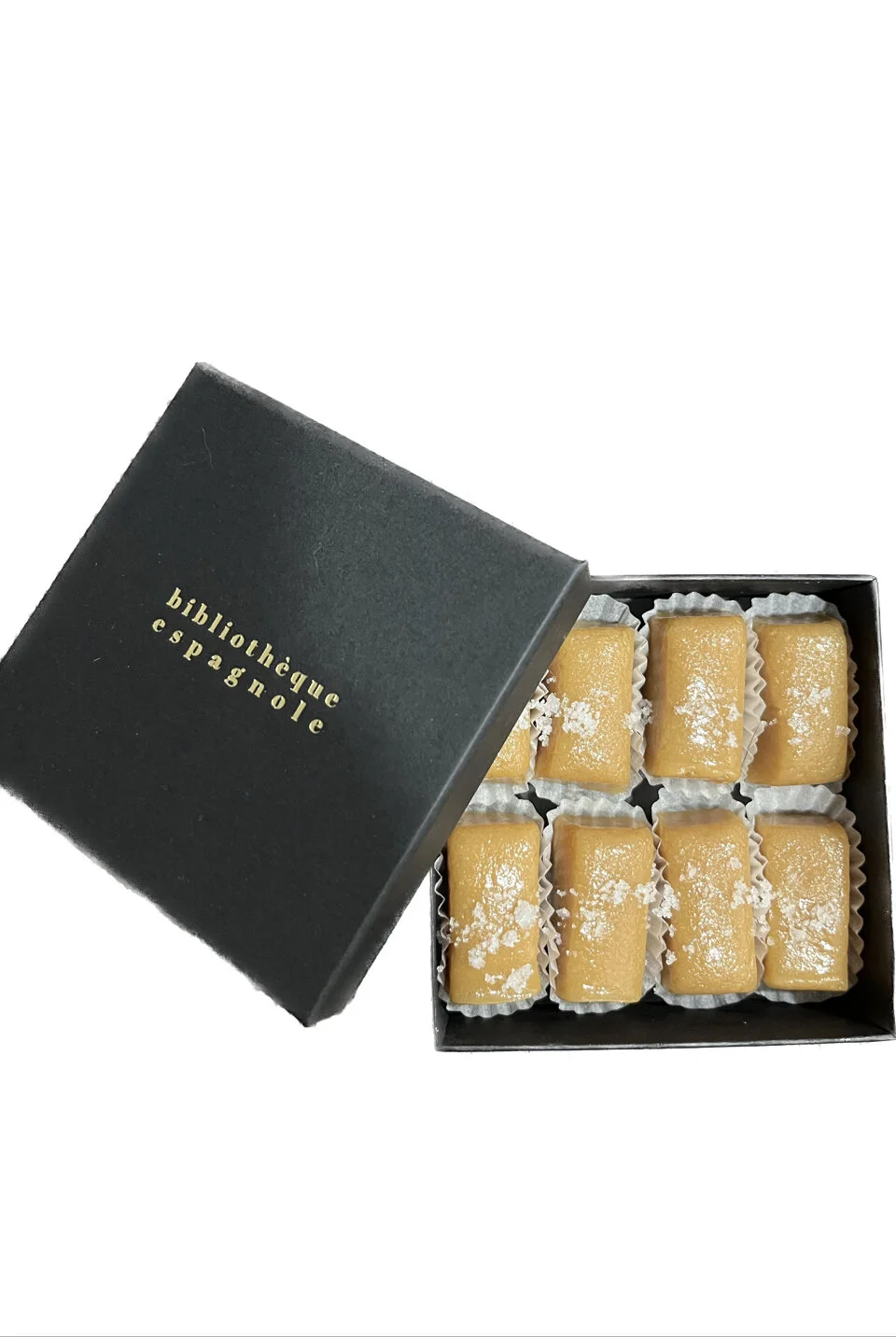 Caramels with Mediterranean Sea salt - Giftbox of 8 caramels