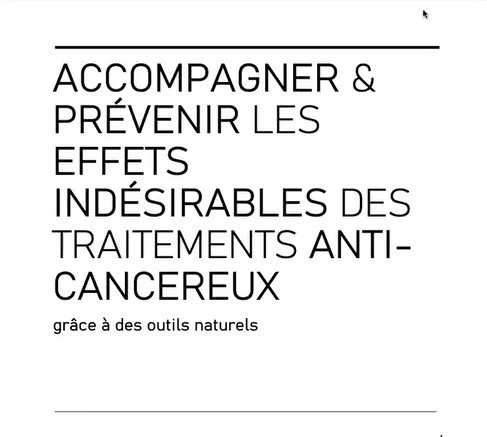 Conférence : Soulager Naturellement les Effets des Traitements du Cancer