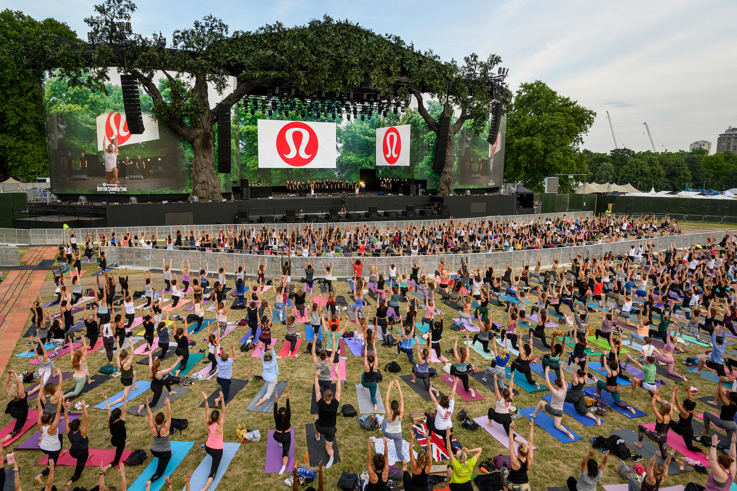 Musical curation for Lululemon, Main Stage British Summertime (Hyde Park)