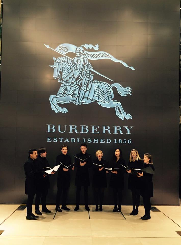Musical curation for Burberry flagship store performances, Regent Street