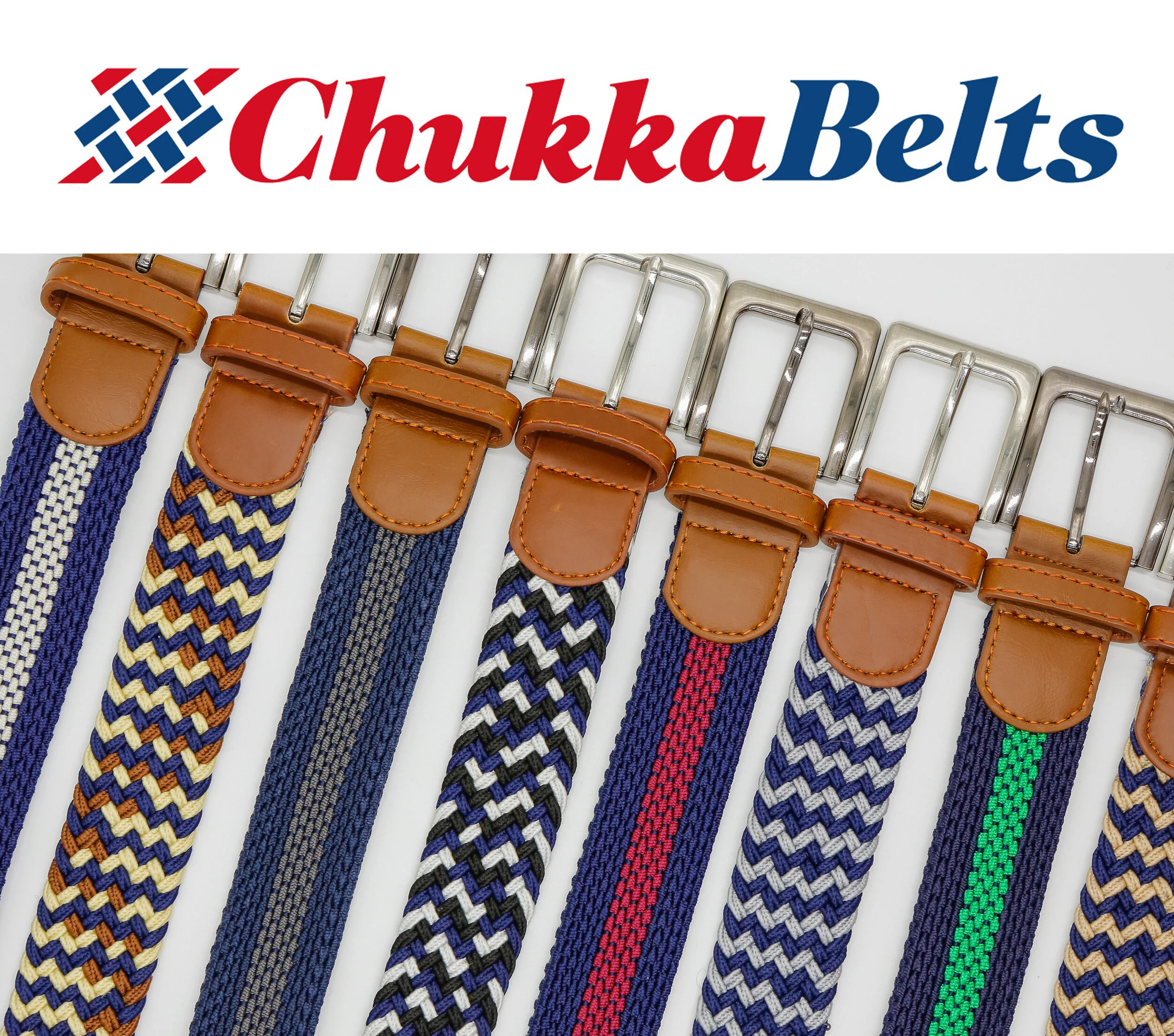 Fantastic stretchy belts and socks in every colour. 