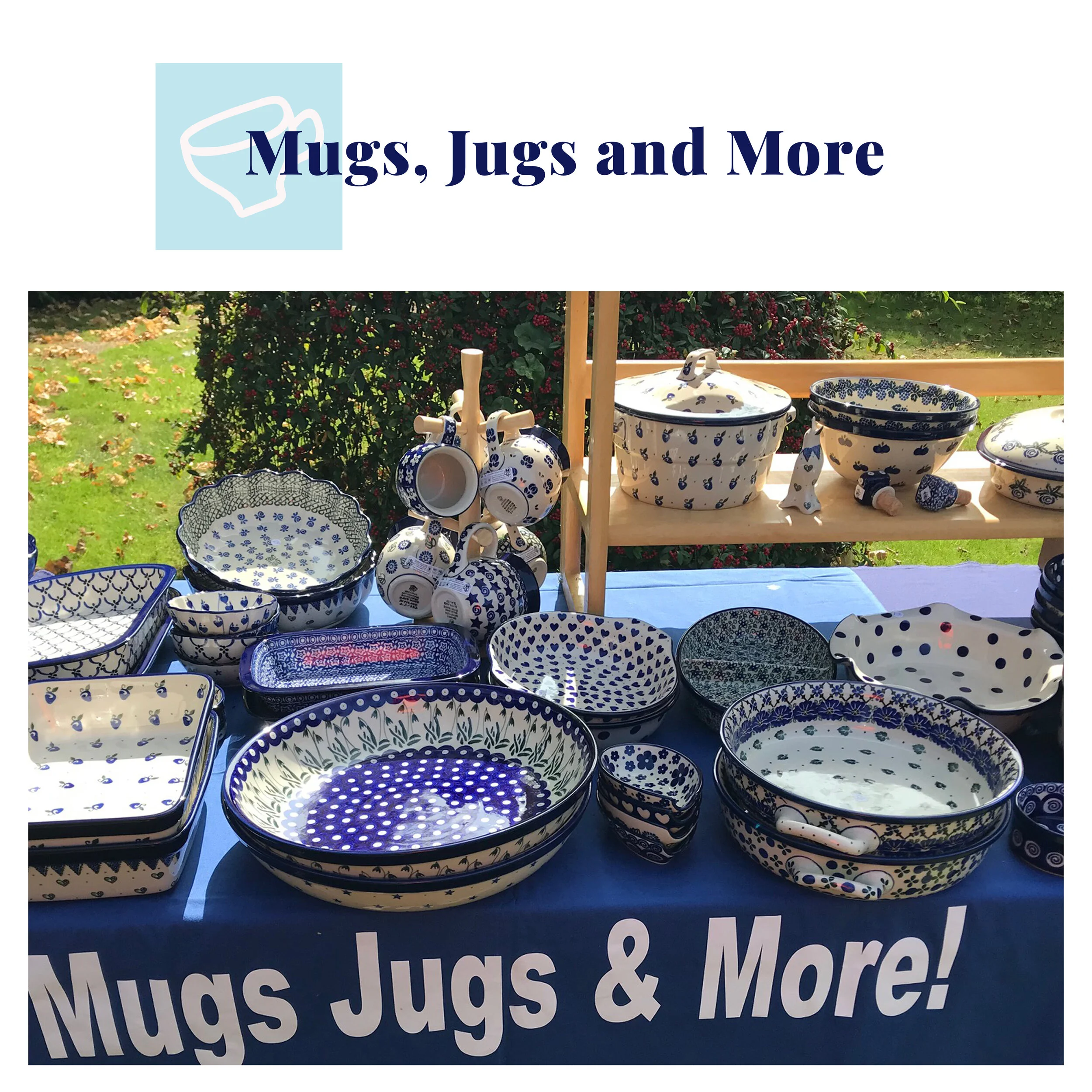Wonderful oven to tableware, in attractive designs. 