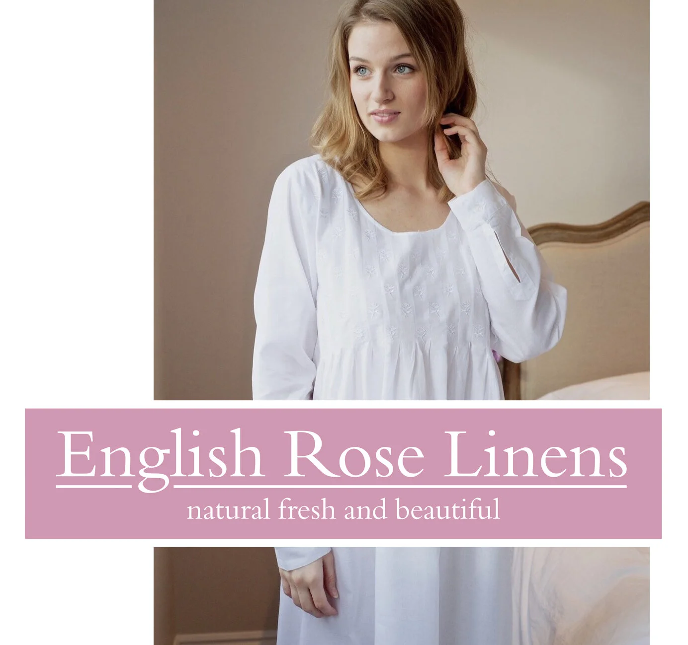 Gorgeous (yet very reasonable) nighties and pyjamas in lovely cotton. 