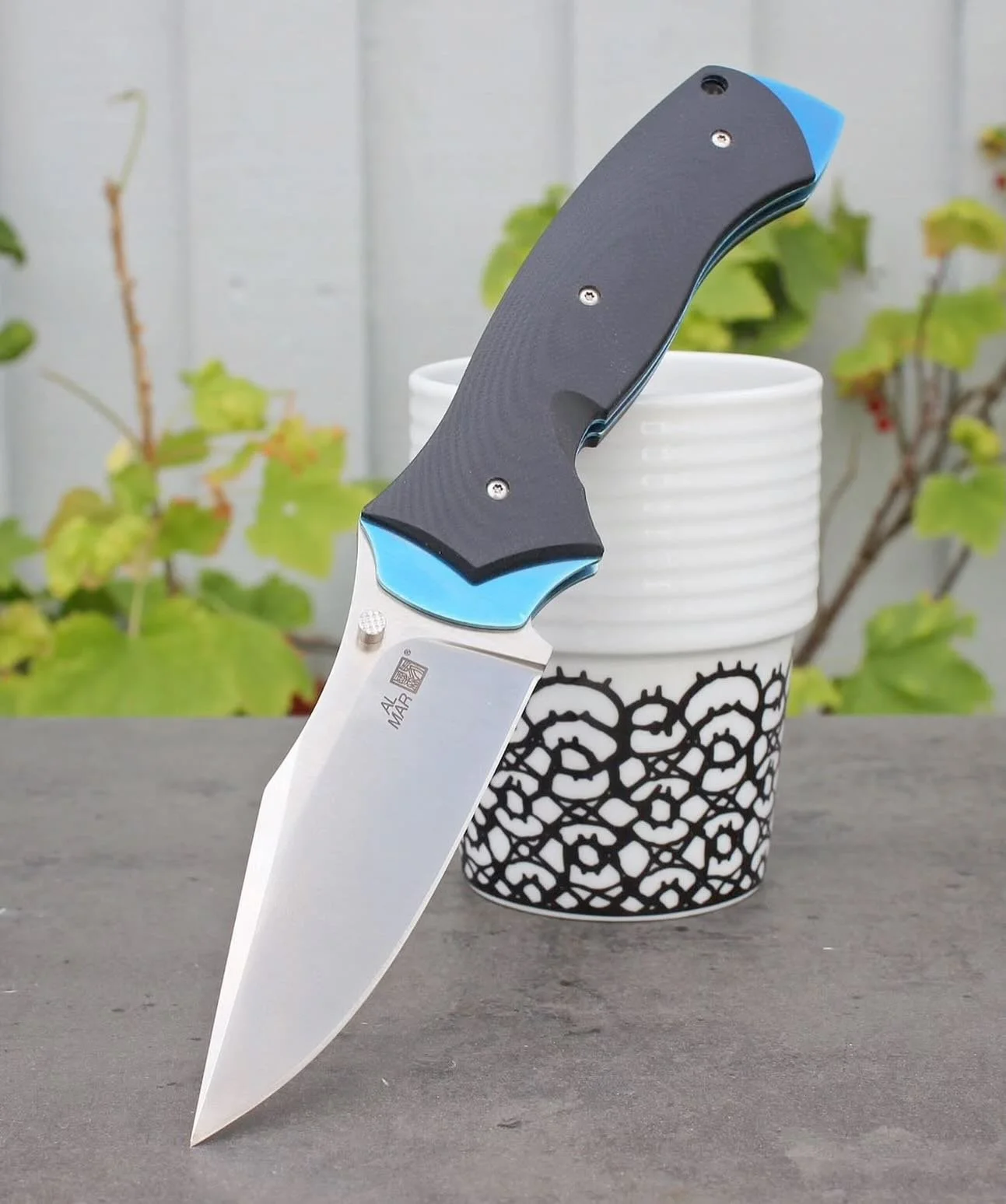 Power in the palm.

The B-21 is built to hold its own&mdash;with a precision-ground edge, reinforced point, and an unmistakable profile.

📸: @knivesandbikes

#EDC #AlMarKnives #TheWarriorsEdge