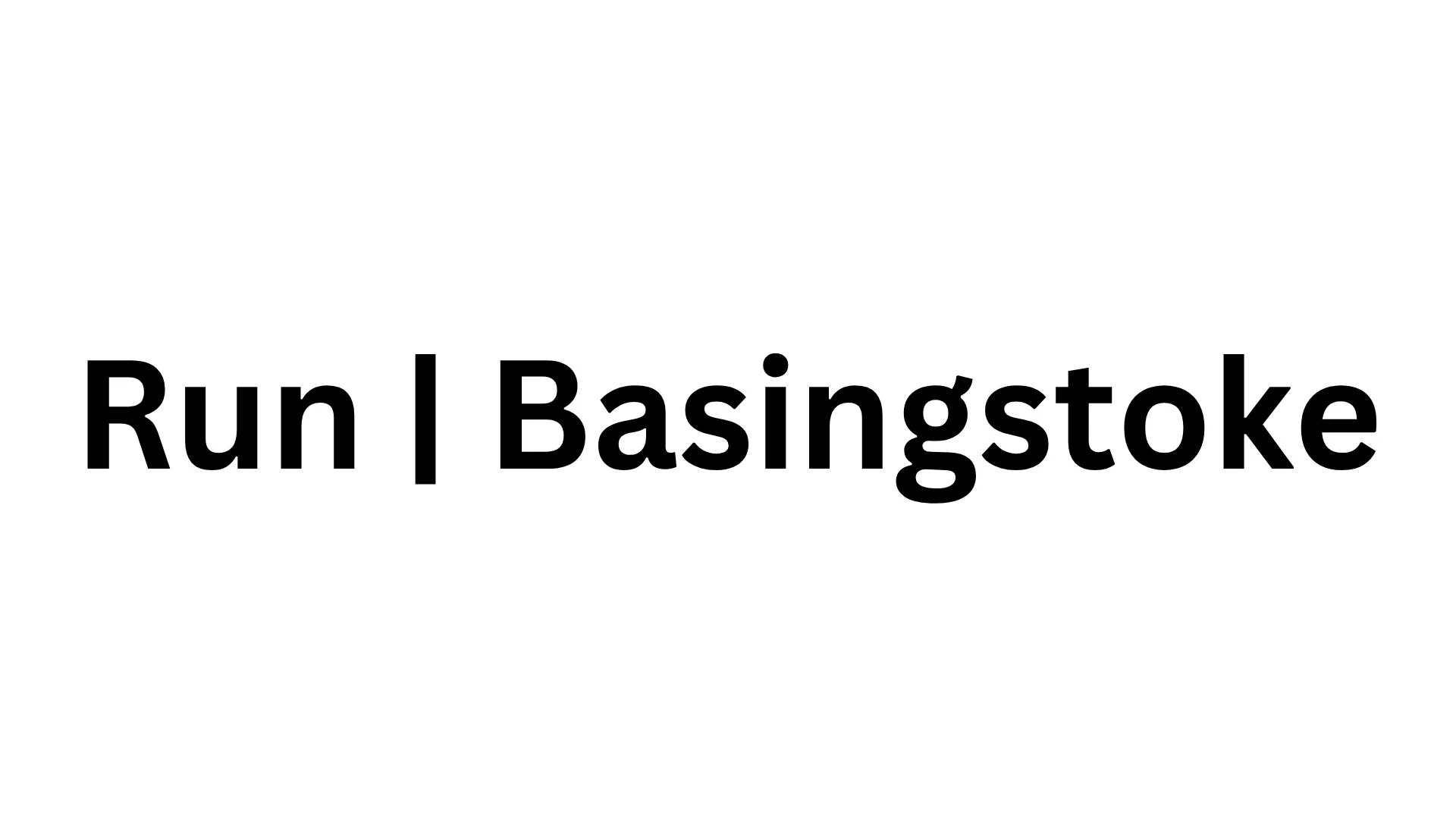 Run | Basingstoke