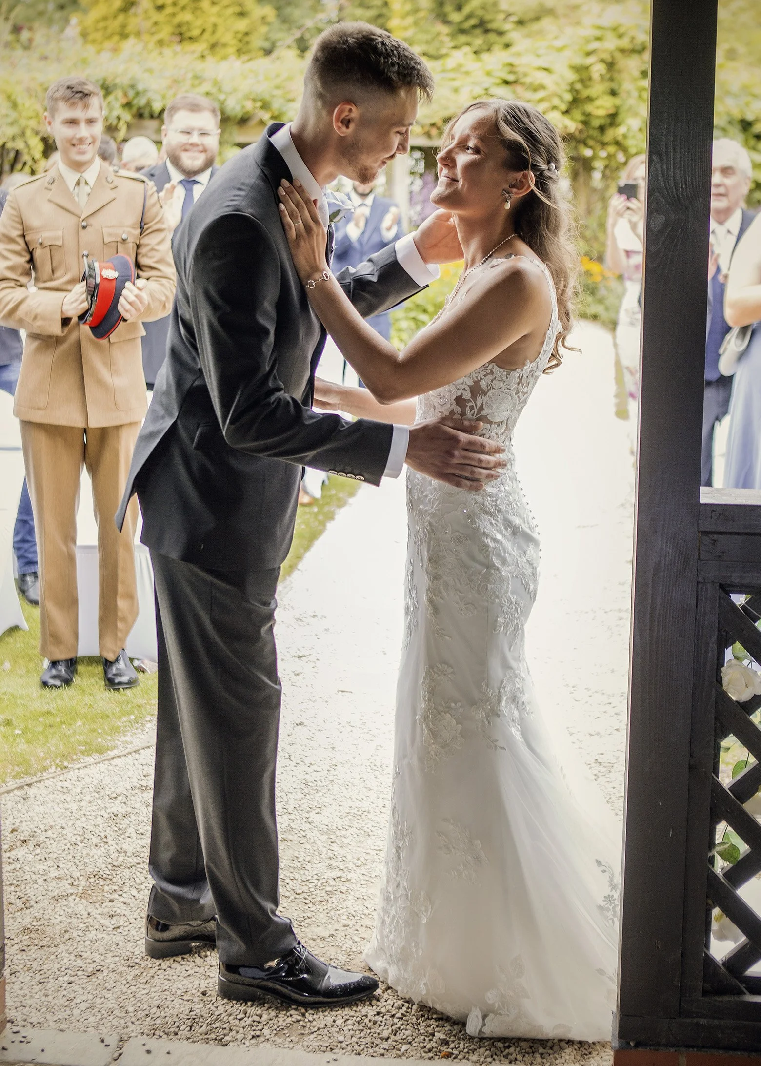 Walled Garden at Tilgate Park - Crawley Register Office Wedding Photos - West Sussex Registry Office - Ceremony Photography
