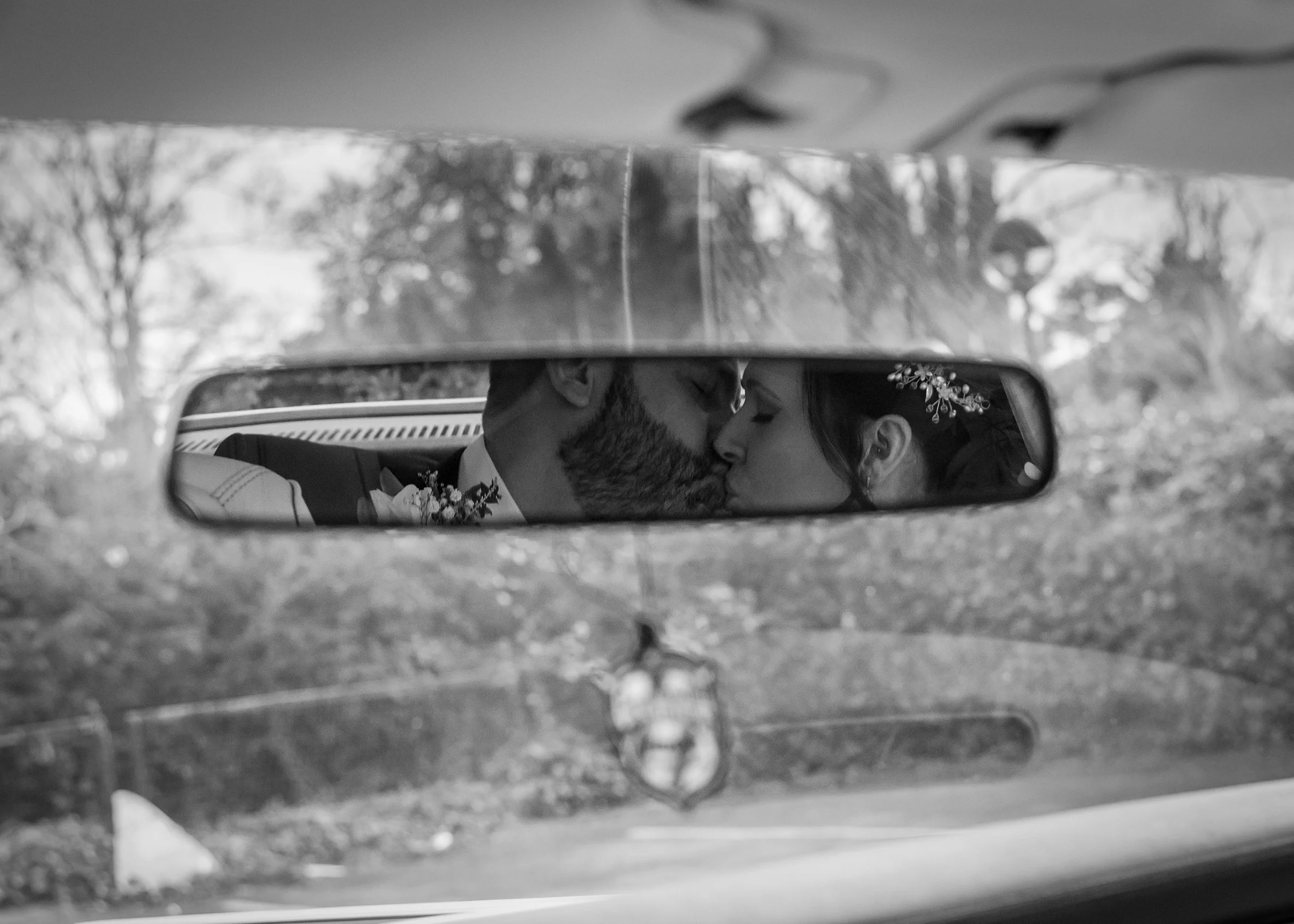 Natural wedding ceremony at Leatherhead Registry Office - The garden at The Mansion - Register Office Wedding Photography in Surrey