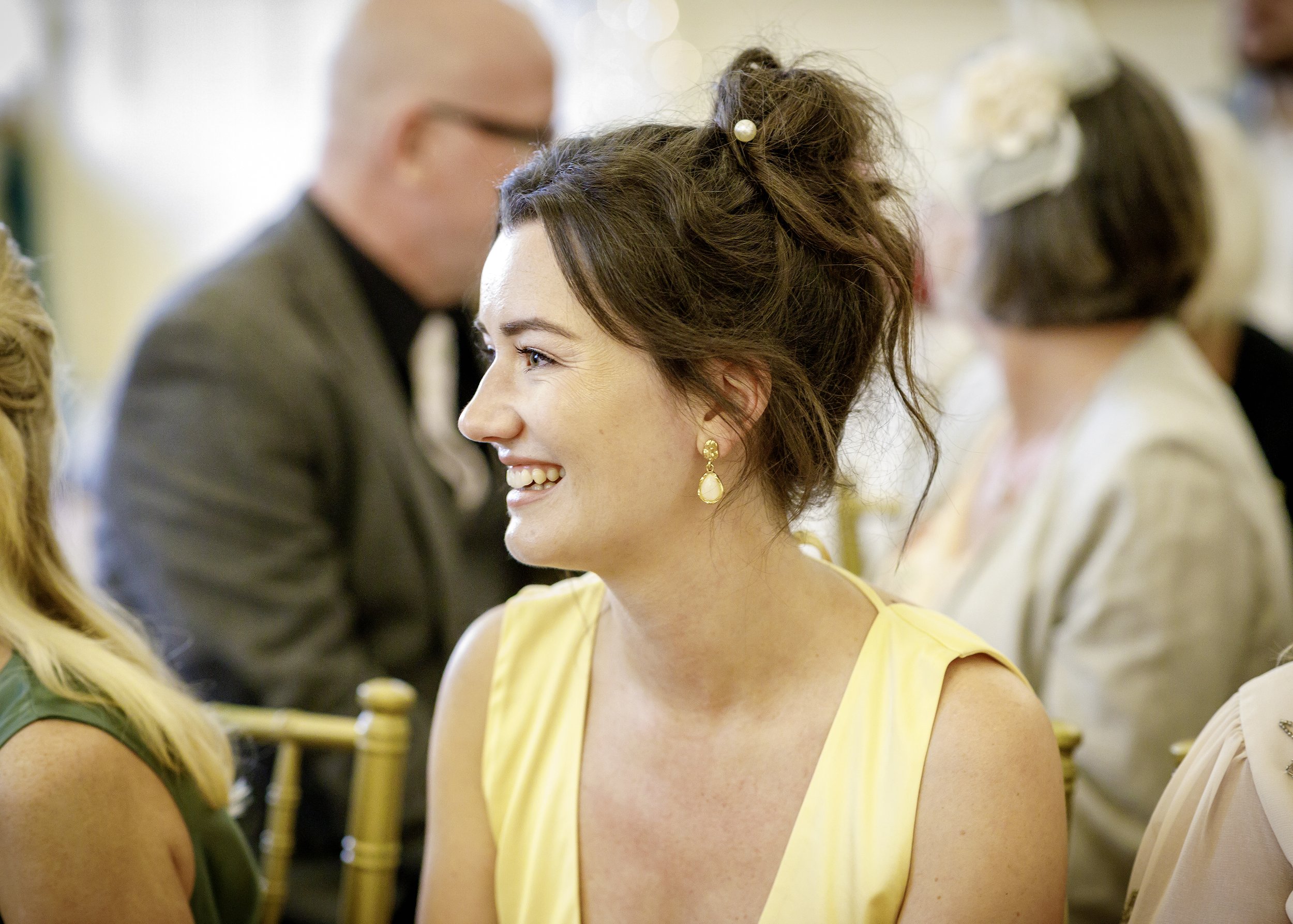 Emotional wedding ceremony in the Regency Room at Brighton Town Hall - East Sussex Wedding Photographer