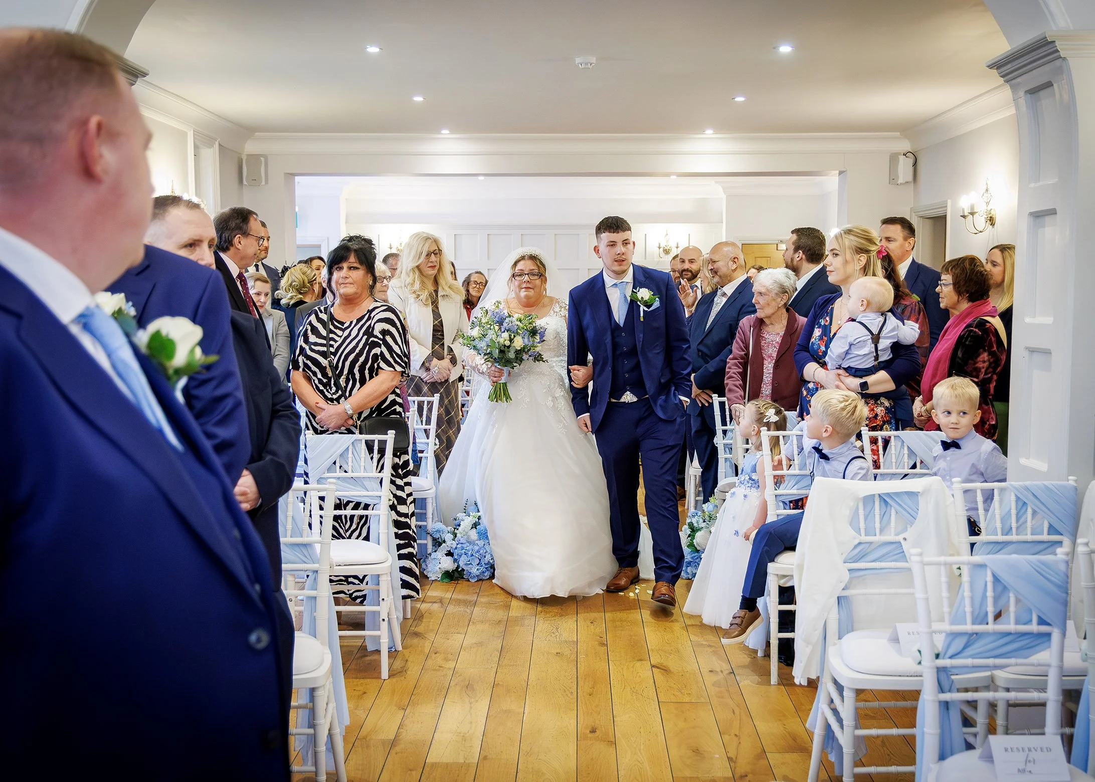 Candid Ceremony in the Jacobean Suite at The Ravenswood - Michael Clement - 2