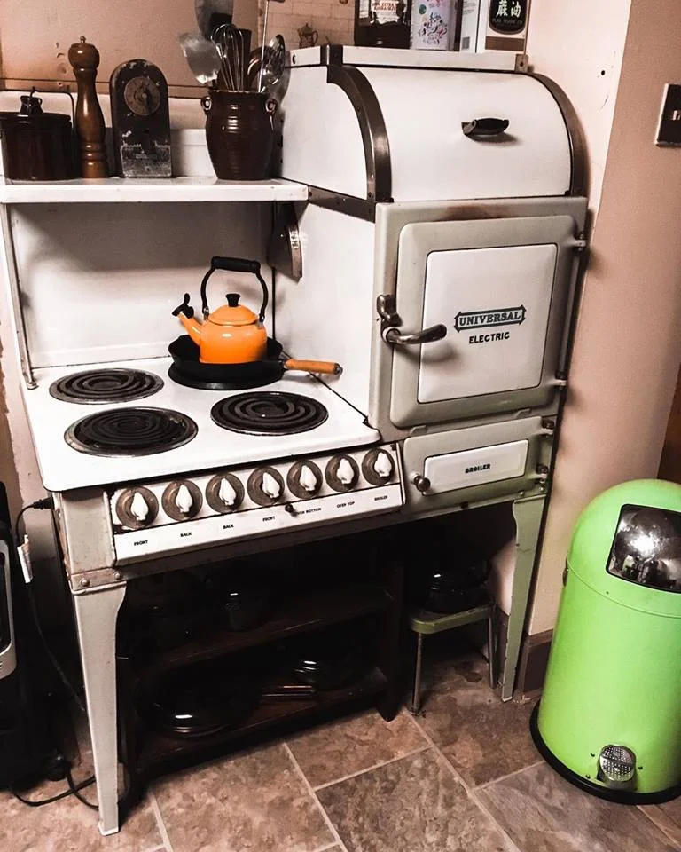 Ode to a Vintage Stove — ROSES ON THE MOUNT