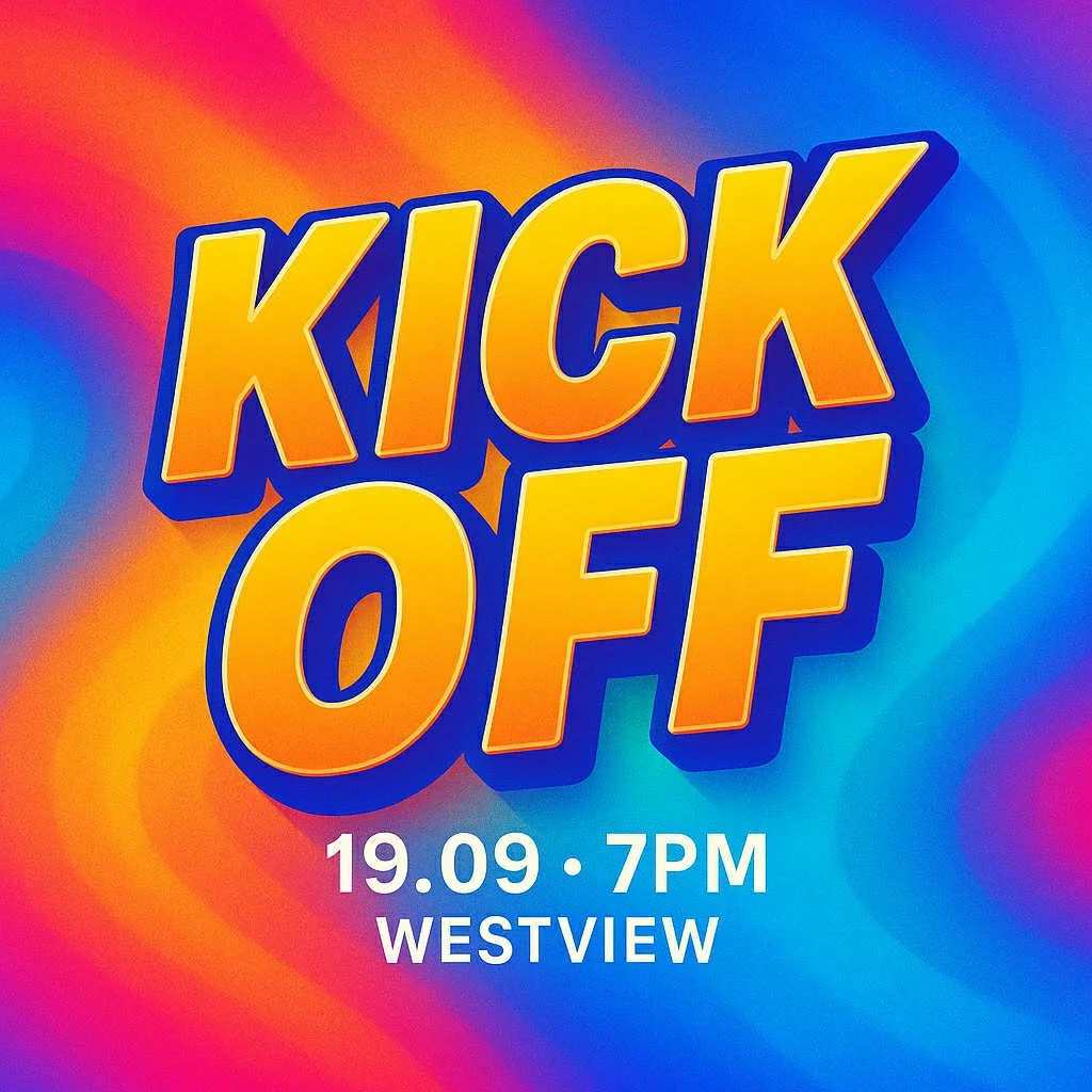 🔥🔥🔥👀Hey everyone, Friday is our fall 2025 Kick Off 🥳🥳. We'll have a fun-filled evening with Games, Small group time, Prayers, Testimonies, Snacks and most importantly JESUS. The evening will take place at Westview. Bring a friend!😎😎
👉 Don't 