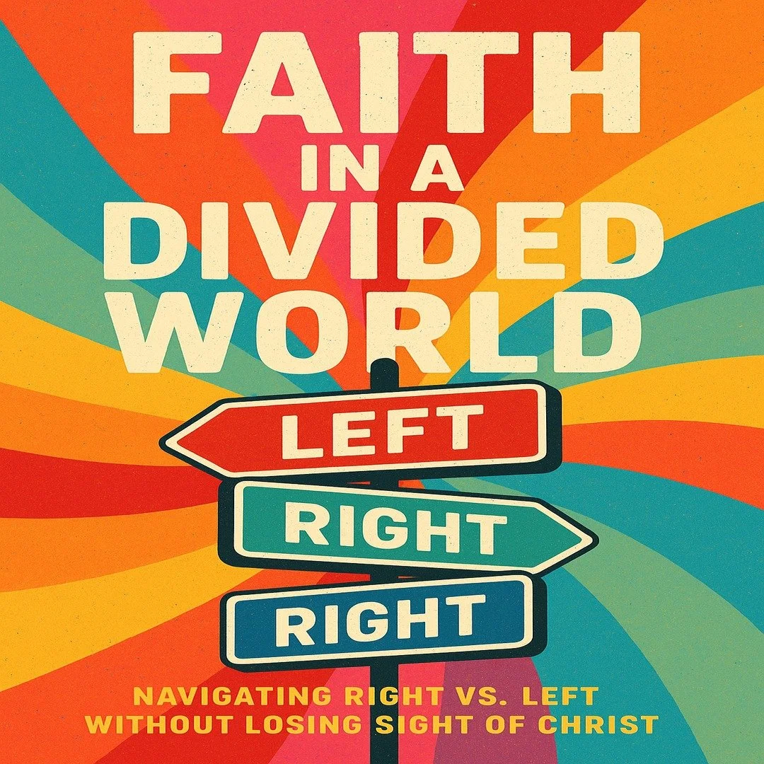This Friday @ 7PM! 🌟

➡️ Continuing our theme: &ldquo;Faith in a Divided World&rdquo; 🌍✝️We&rsquo;re talking about how Christians are called to look beyond the circumstances of the world and keep our eyes on God&rsquo;s Word &mdash; on Christ. 💫


