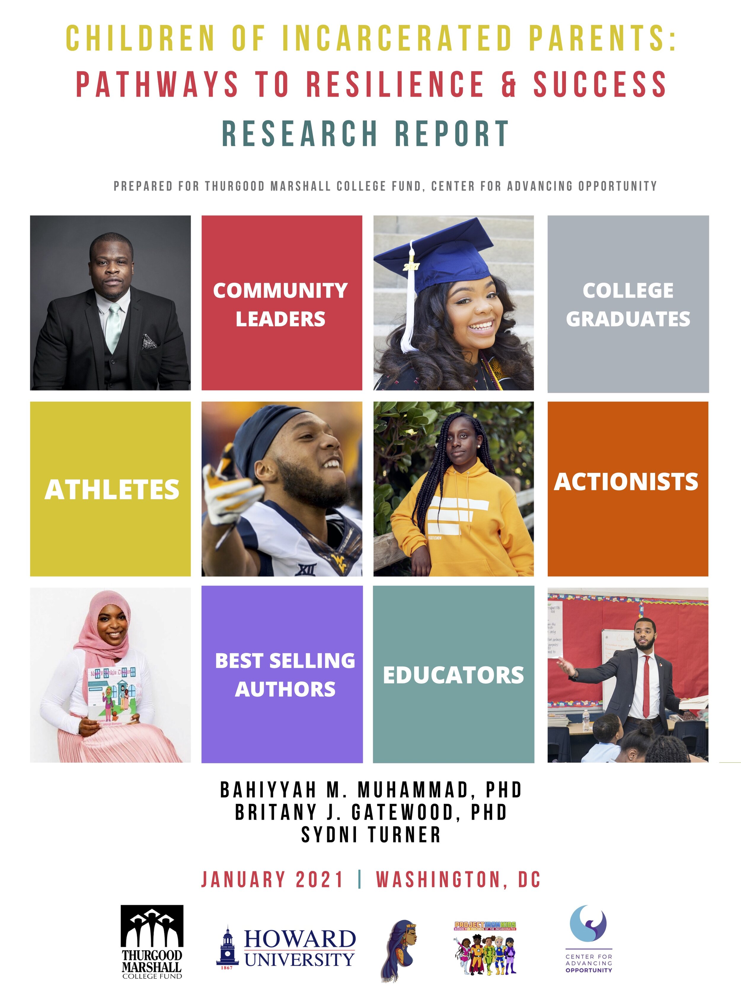 Children of Incarcerated Parents: Pathways to Resilience and Success Research Report