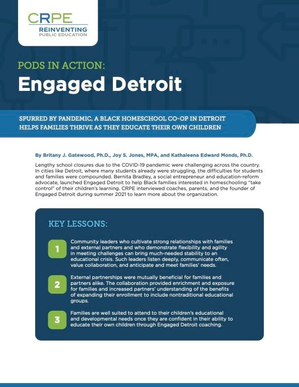 PODS IN ACTION: Engaged Detroit