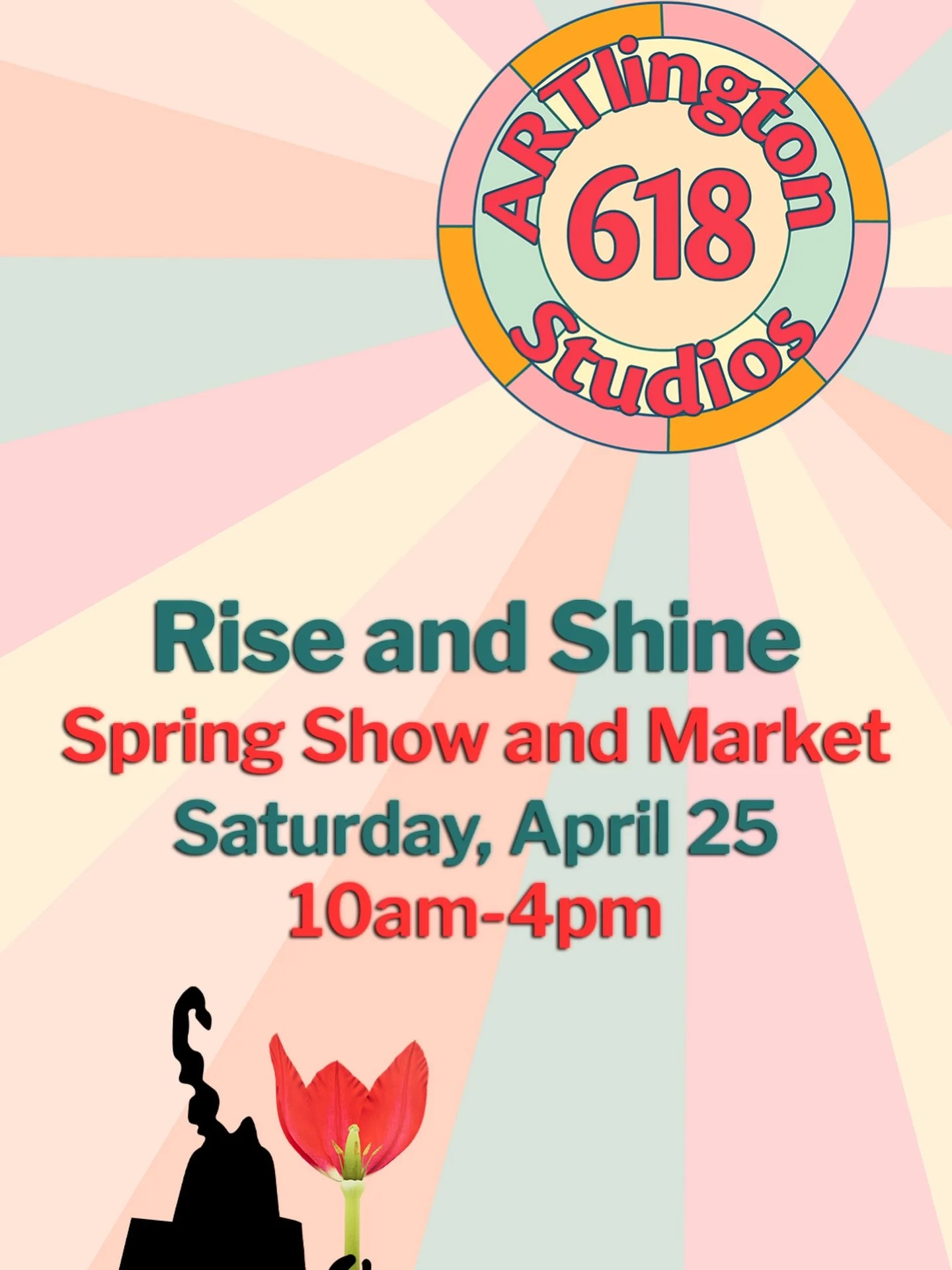 Save the date! Excited to participate in @618artlington&rsquo;s first spring open house on April 25. 🌸

I&rsquo;m going to be taking a break from insta for while to reset. Might only be a couple weeks&hellip; but just in case it&rsquo;s longer here 