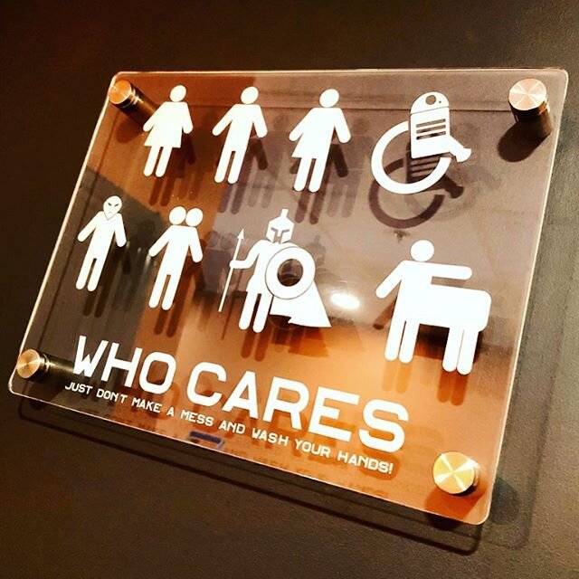 Who cares, just don&rsquo;t make a mess and WASH YOUR HANDS!
.
If you&rsquo;ve seen our facility, you&rsquo;d understand our love for quirky signage! #oneofourfavorites
.
#washyourhands #acrylicsigns #lasercutting #etsy #vinylsigns #vinylcutter #diyp