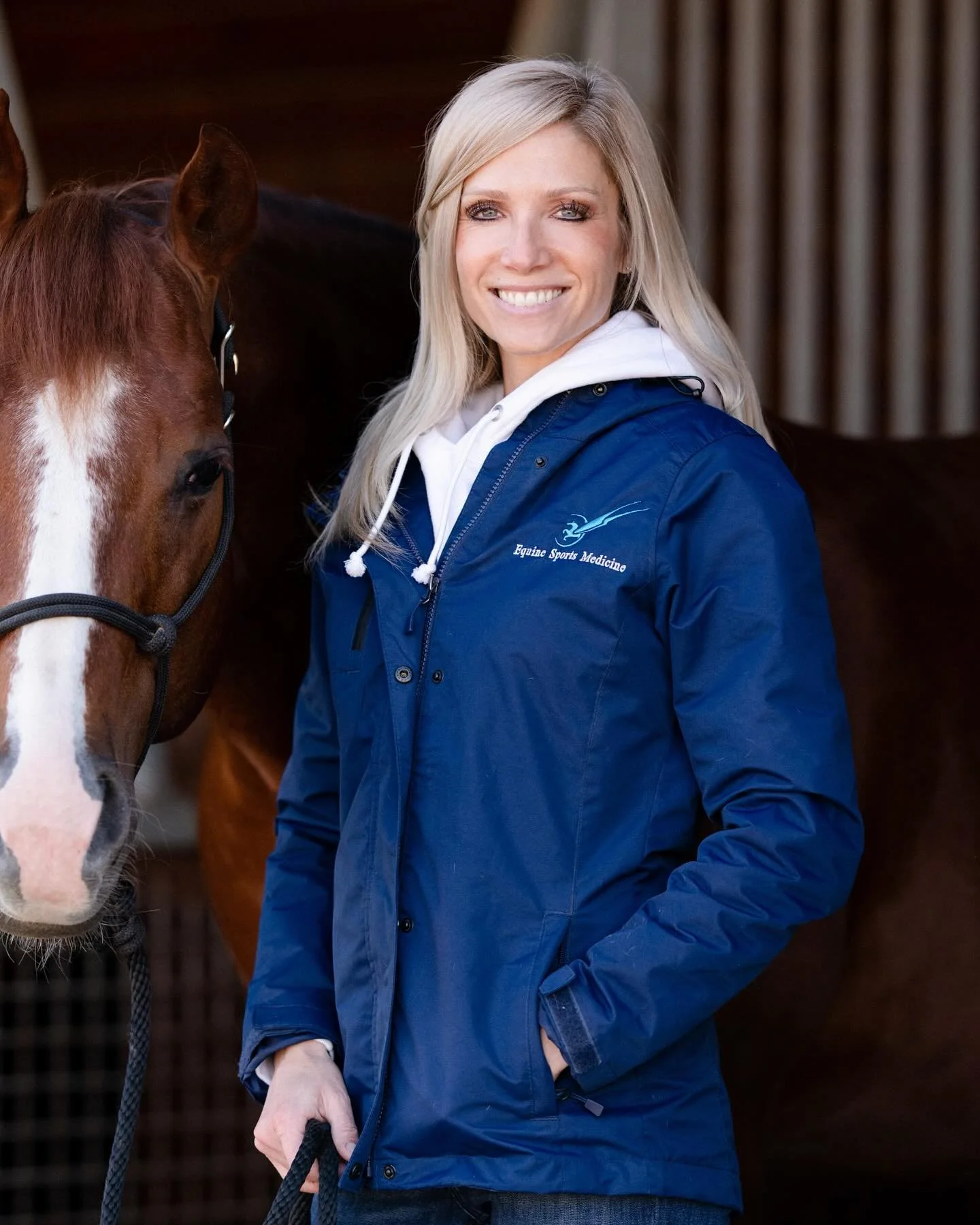 Dr. Sherry Johnson, DVM, DACVSMR, equine sports medicine and rehabilitation specialist at Equine Sports Medicine & Rehabilitation.