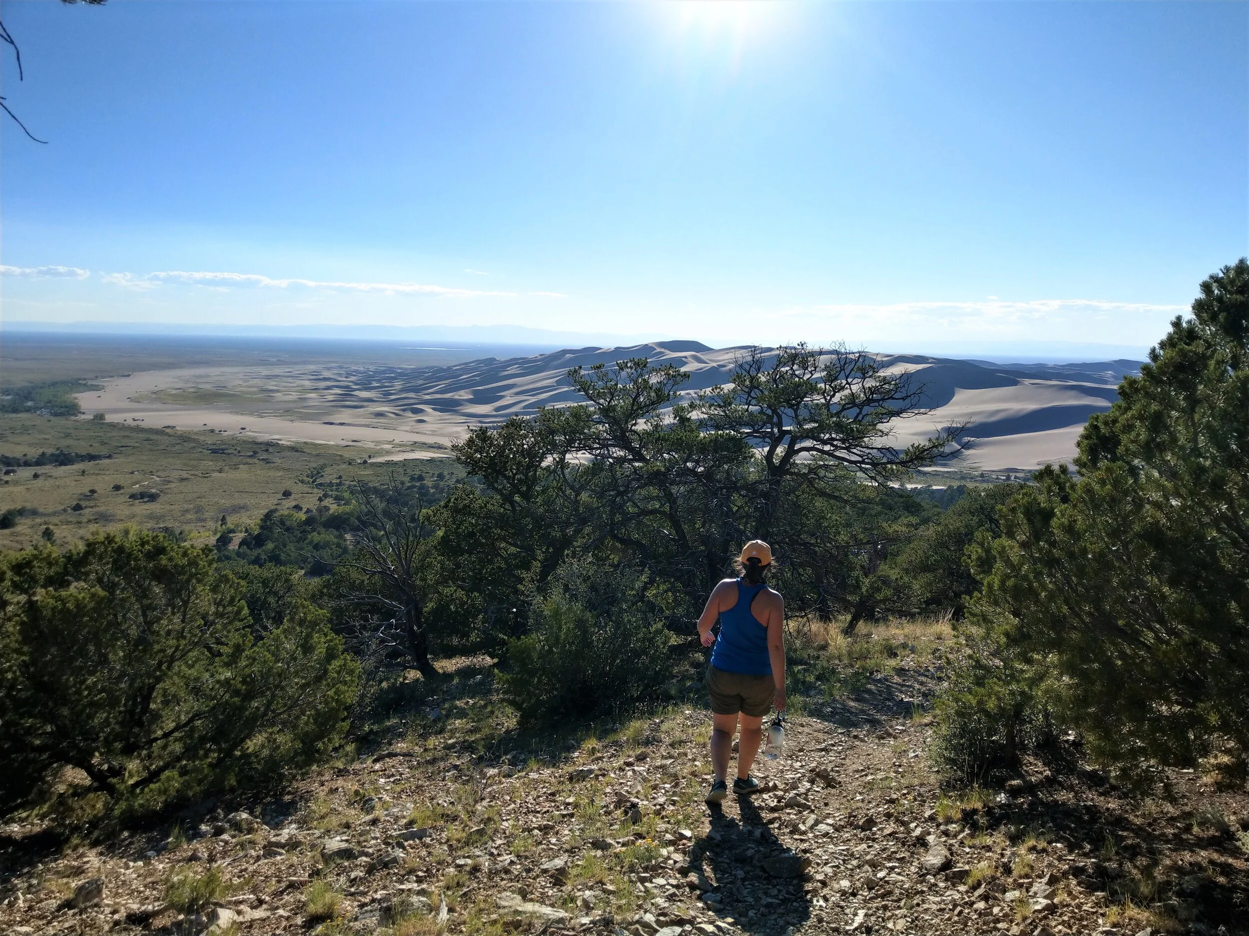 dunes overlook trail great sand dunes national park
