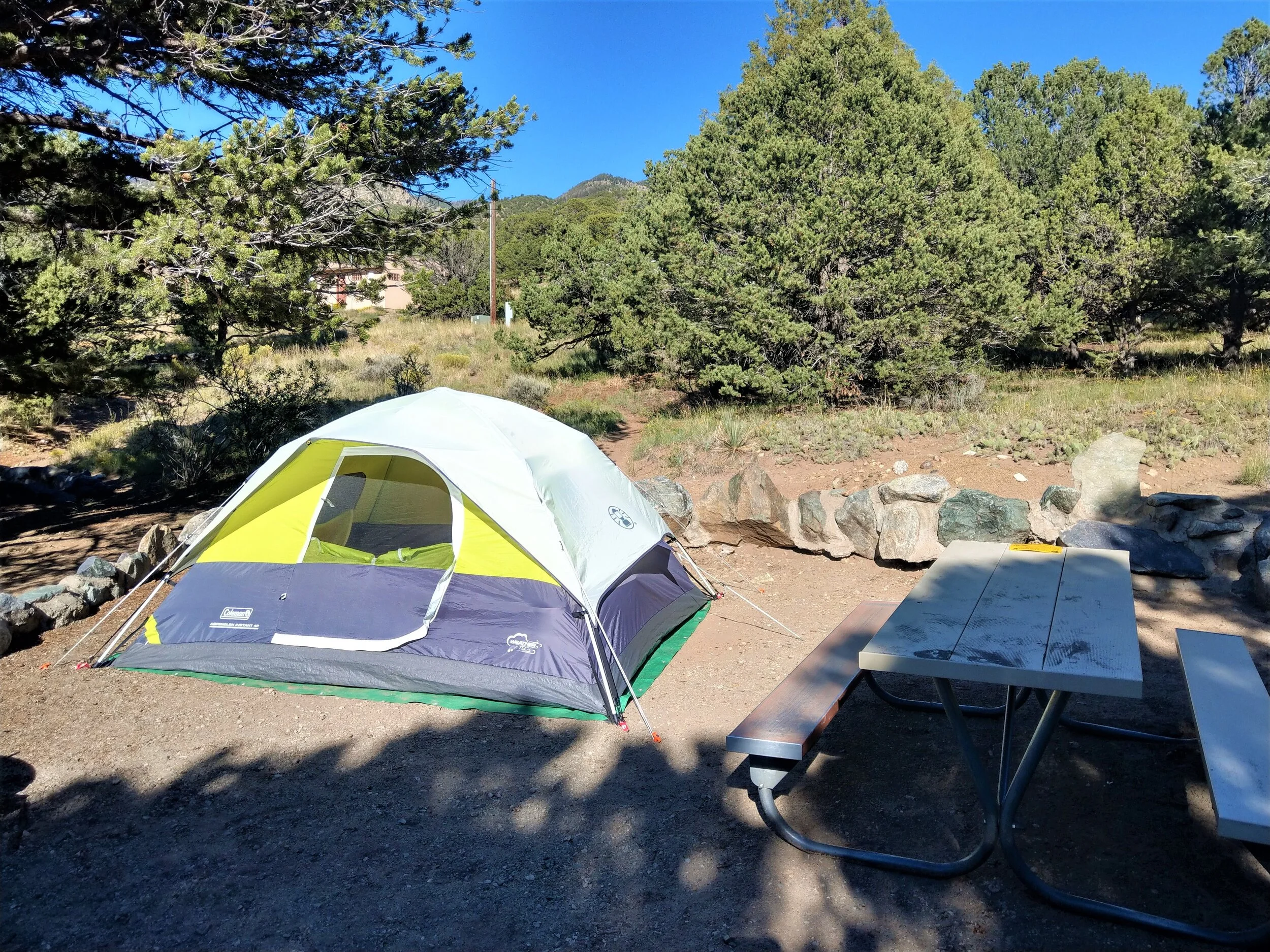 camping at great sand dunes national park