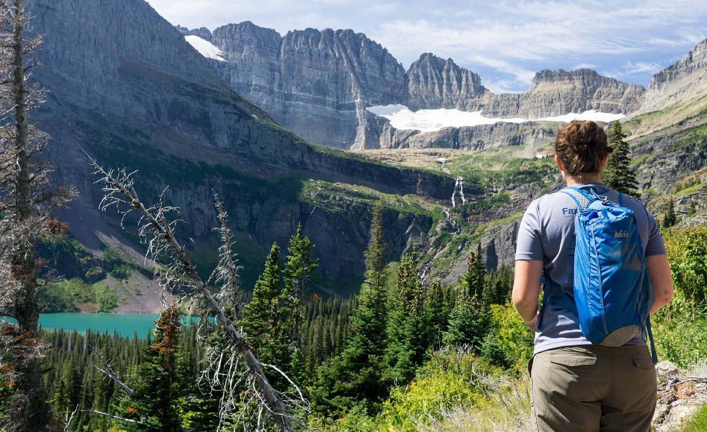 If you can't seem to get Glacier National Park reservations for the Going to the Sun Road- see our last post for more info on that- (or even if you can!), the Many Glacier area of the park is on the east side of Glacier, requires no reservations, and