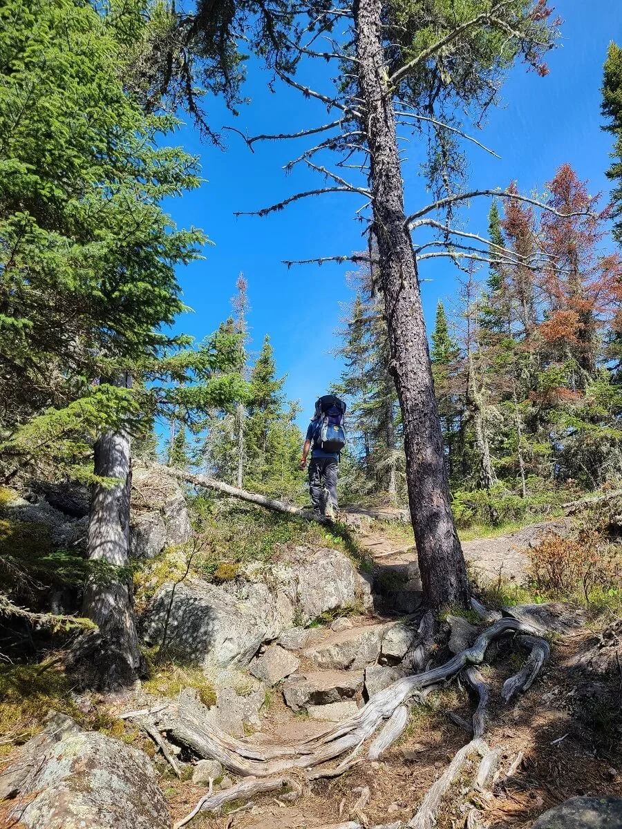79 Water Ridge Path Greenstone Ridge Trail : Rock Harbor to Windigo via The Greenstone ...